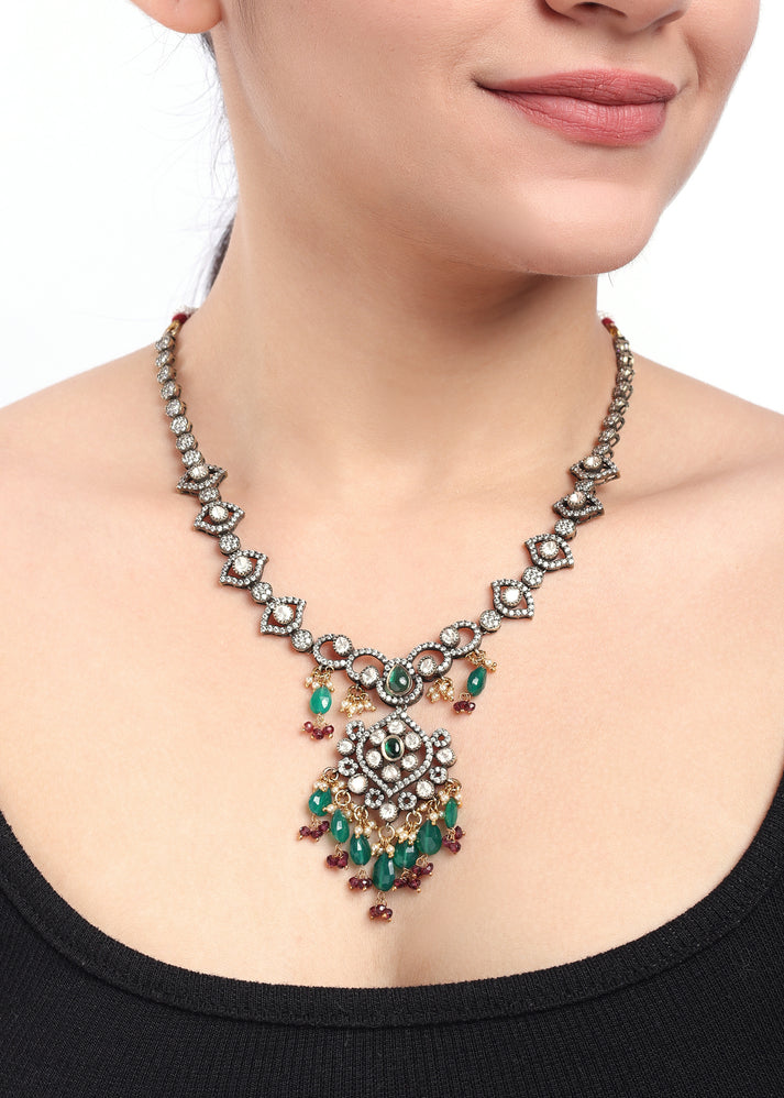 CY Sica Jewellery Urmi Victorian Necklace Front 3