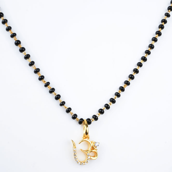 CY Sica Jewellery Aum Mangalsutra Front 1