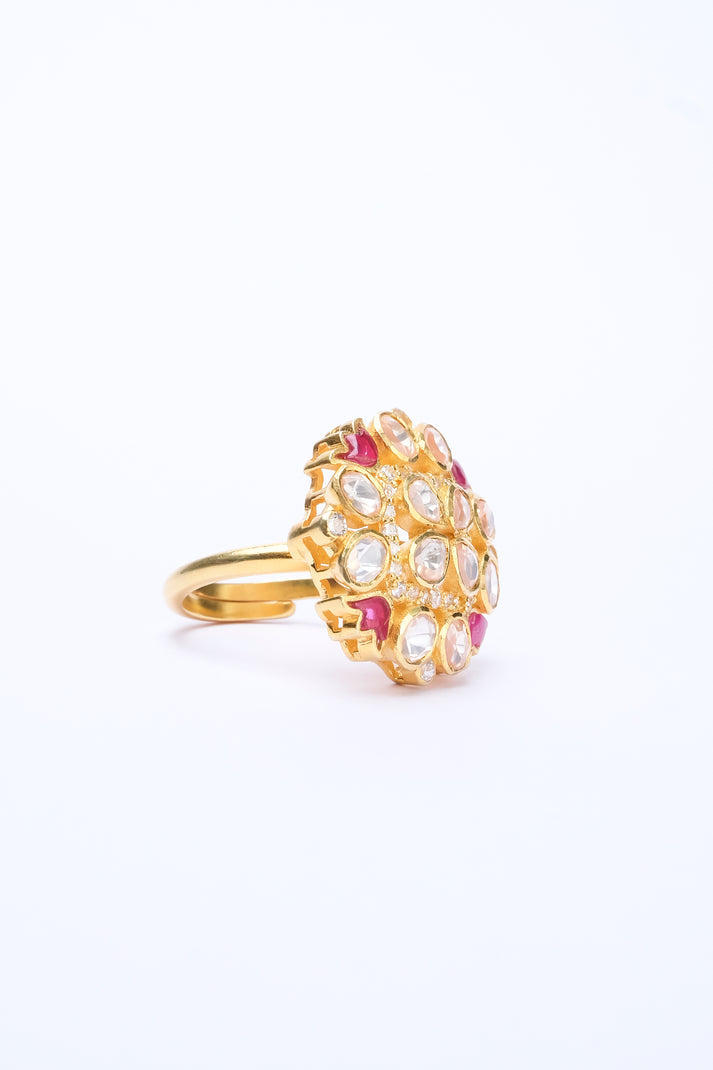 CY Sica Jewellery Lotussutra Ring Front 4