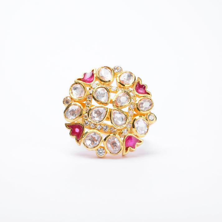 CY Sica Jewellery Lotussutra Ring Front 1