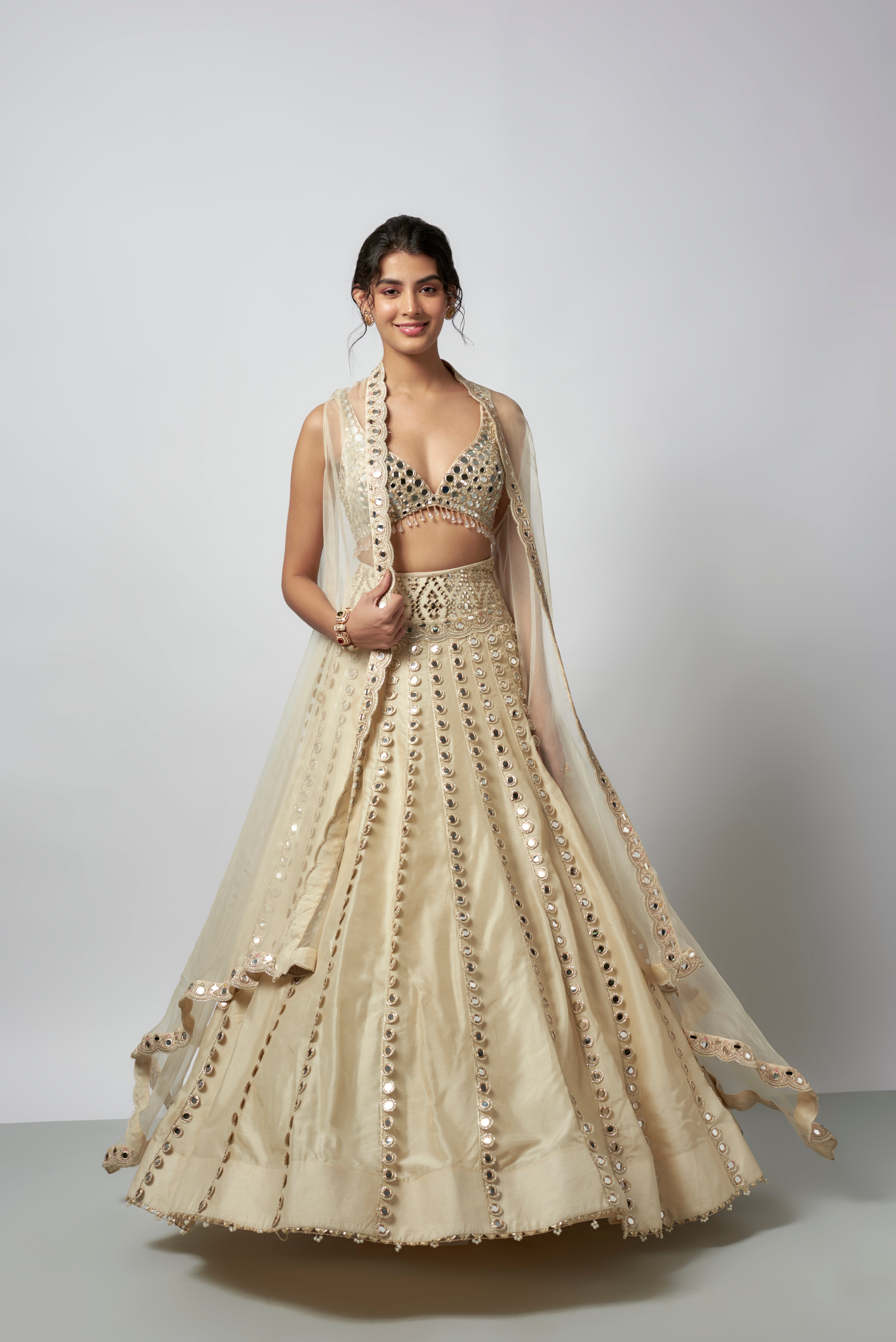 CY Gopi Vaid Shravani Lehenga Set Front 1