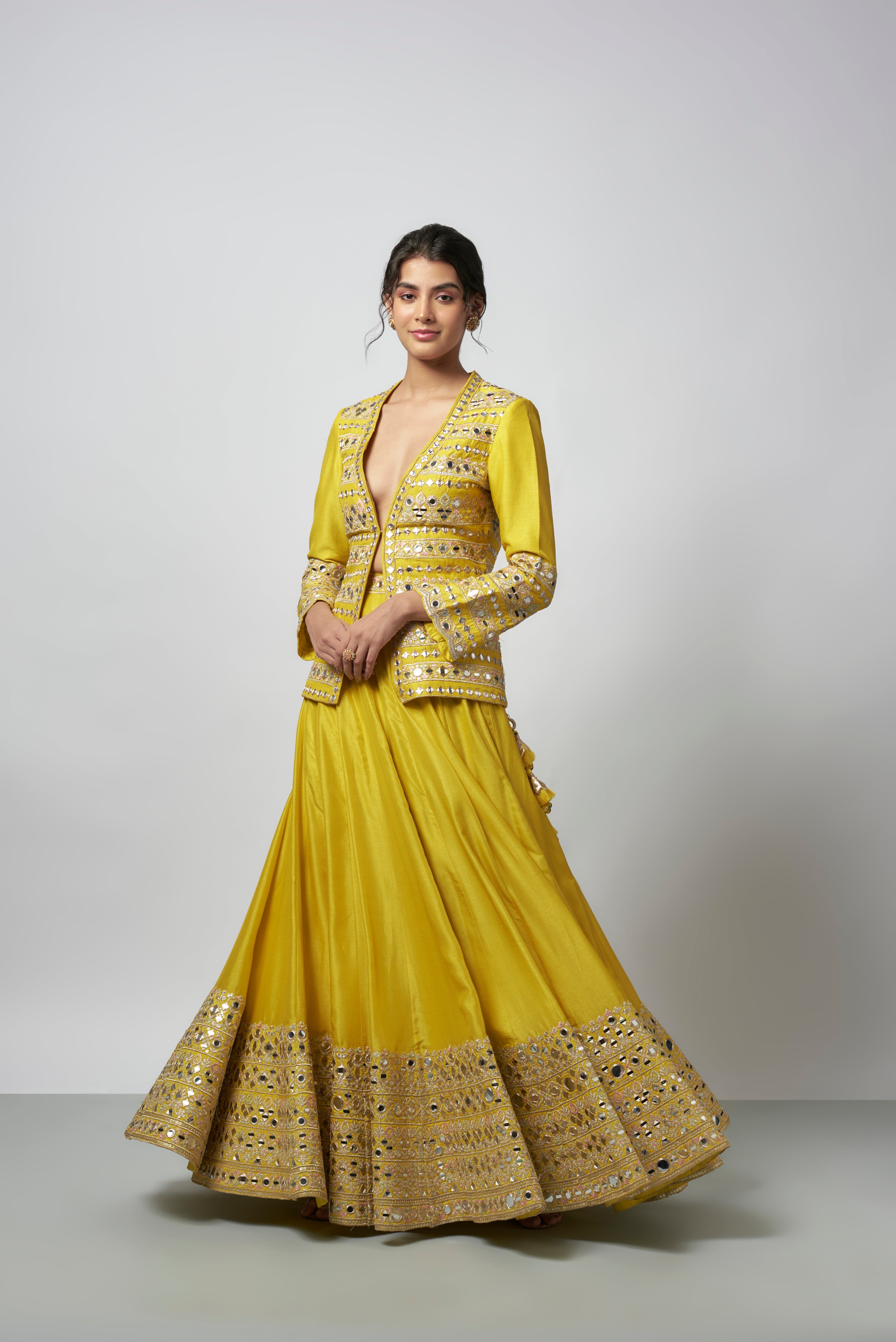 CY Gopi Vaid Omaira Lehenga Set Side 1