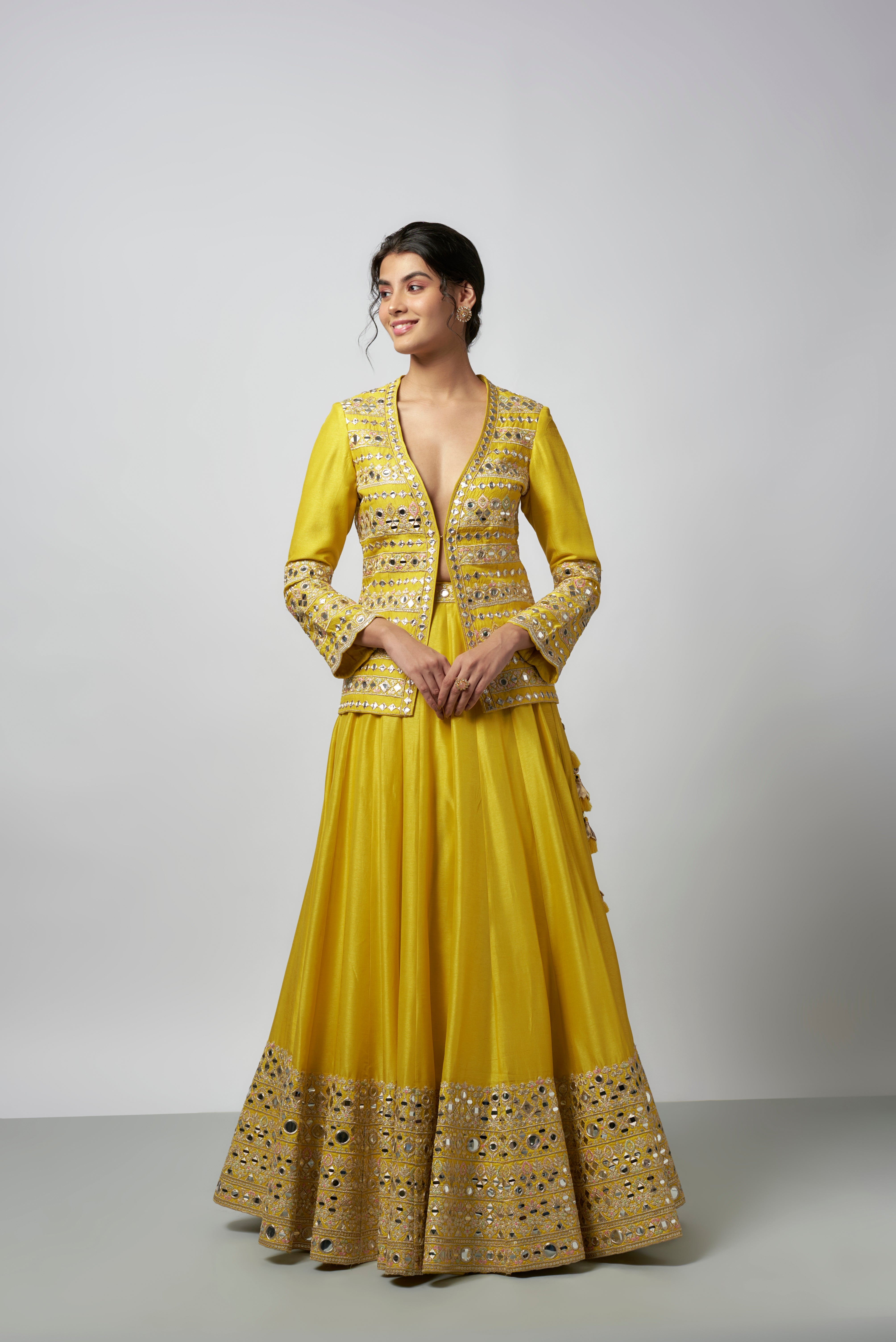 CY Gopi Vaid Omaira Lehenga Set Front 1