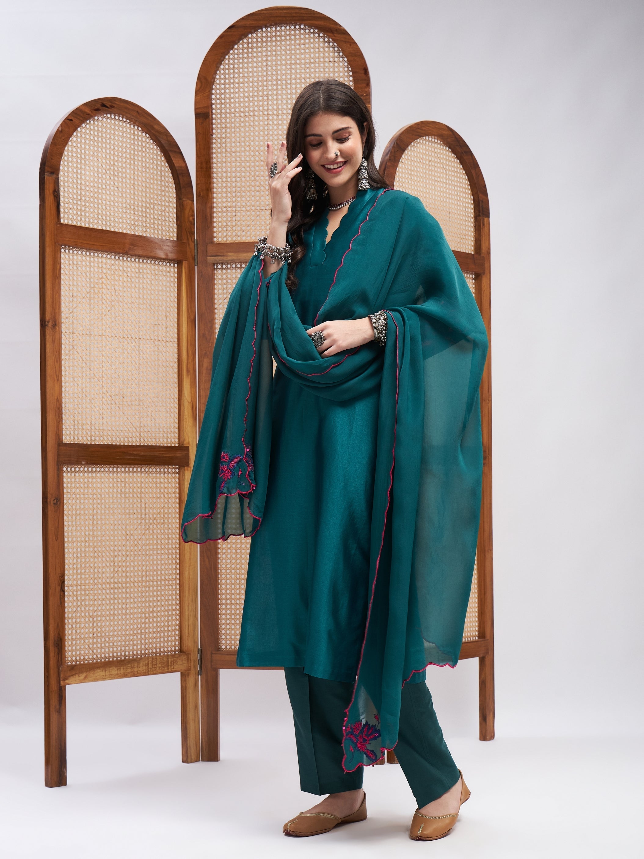 Resham Kurta Set