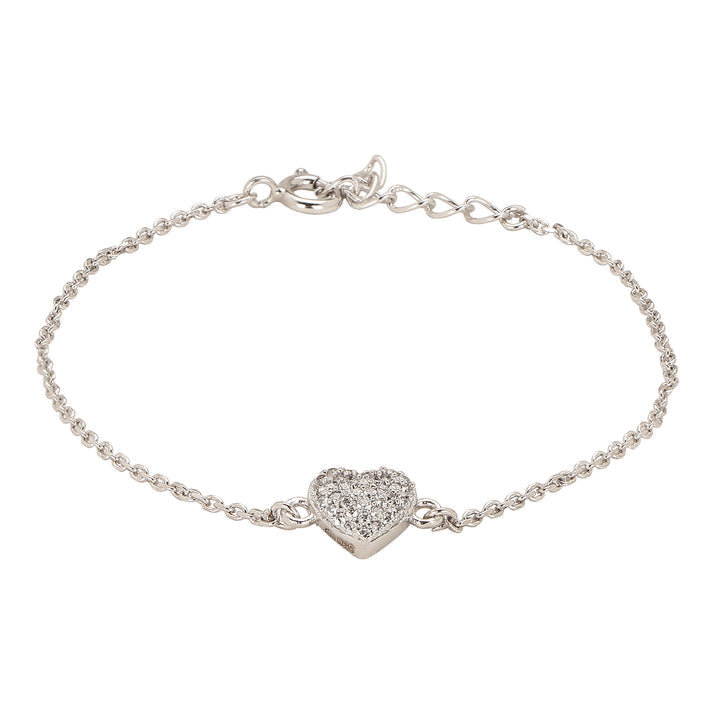 Heart Tennis Bracelet