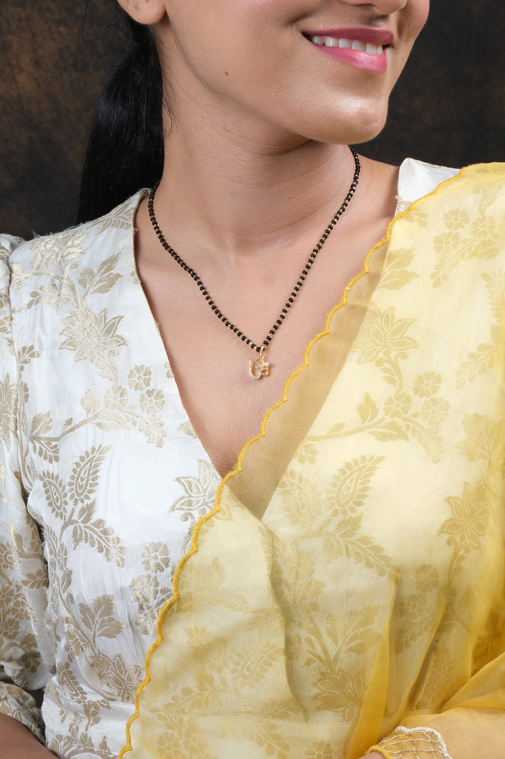 CY Sica Jewellery Aum Mangalsutra Front 4