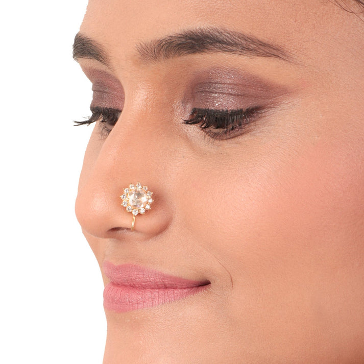 CY Sica Jewellery Polki Nath Front 1