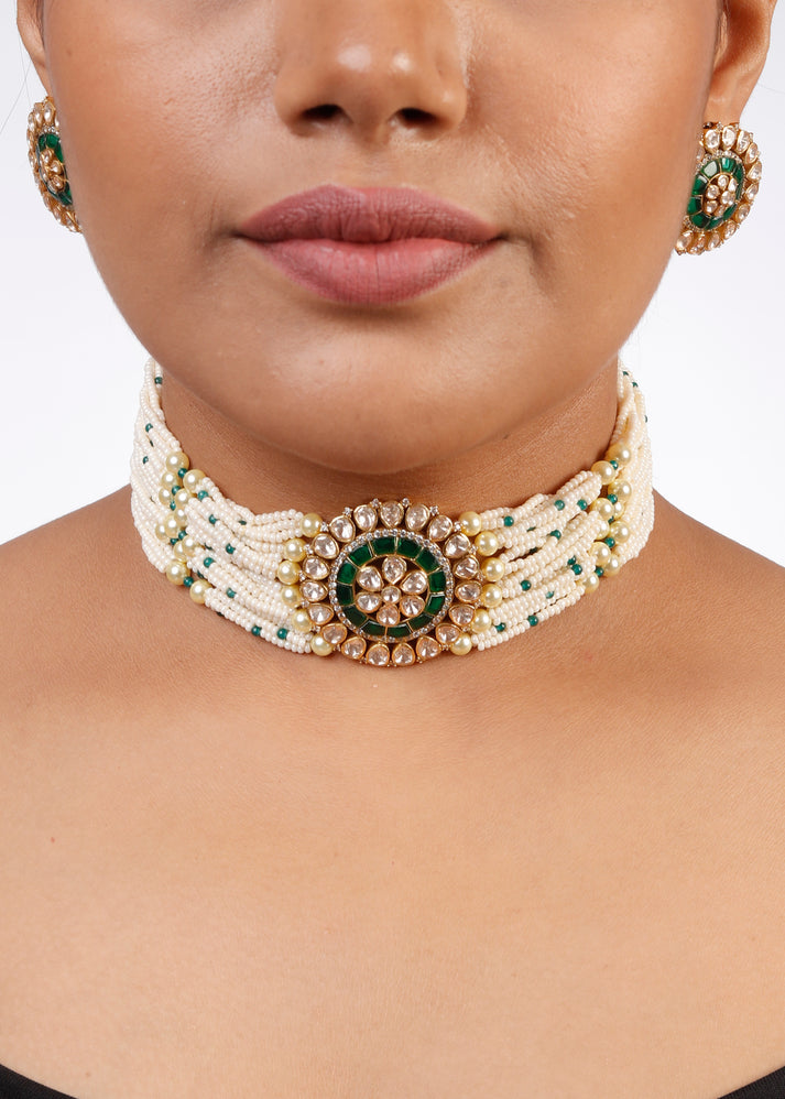 CY Sica Jewellery Ujwala Choker Side 1