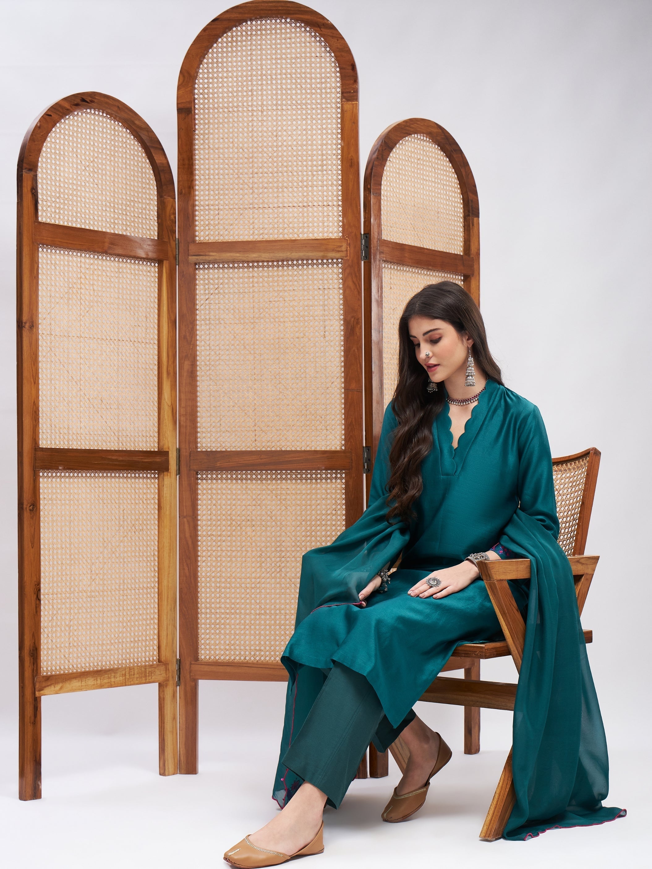 Resham Kurta Set