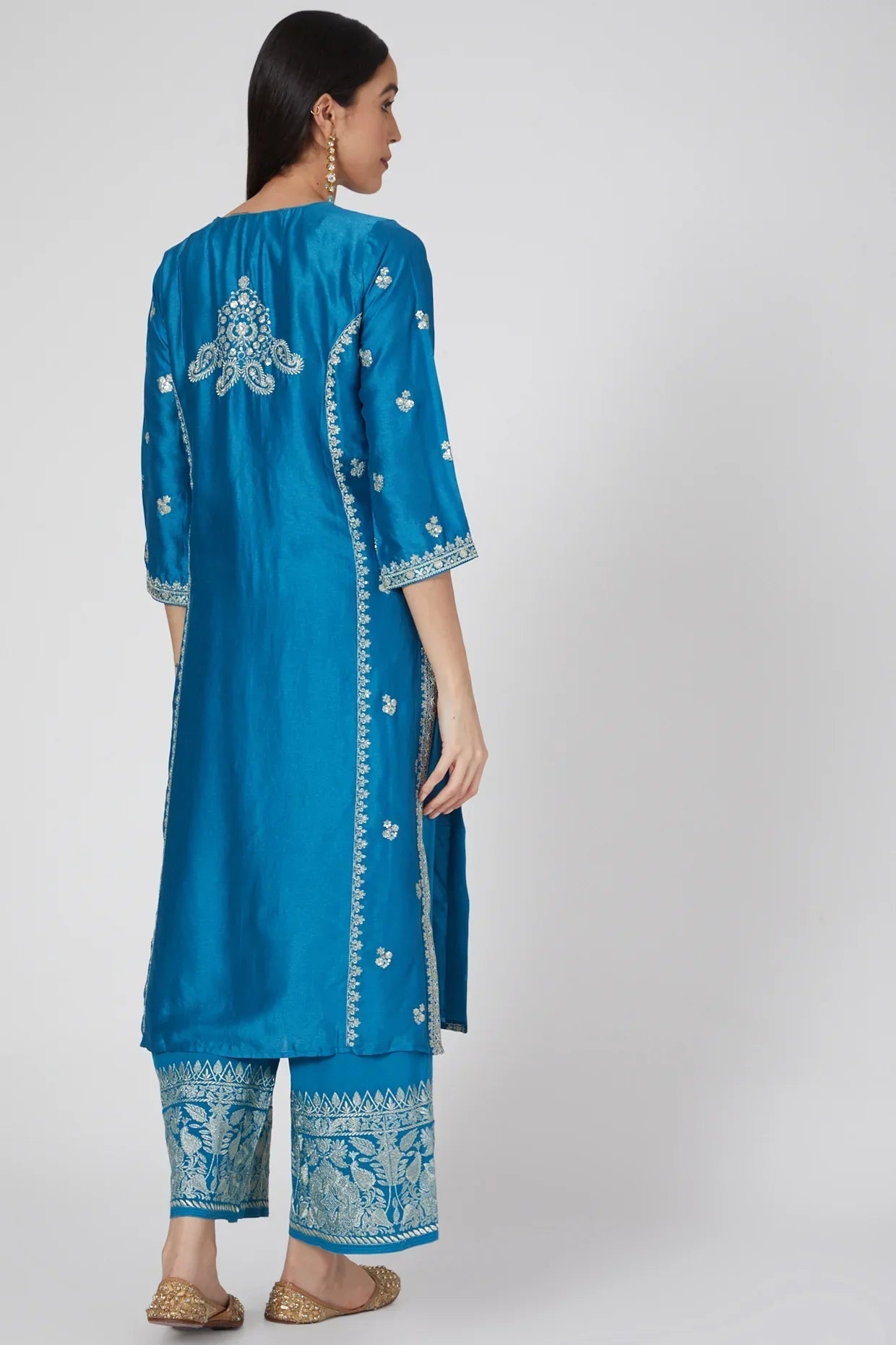 Rati Blue Palazzo Set