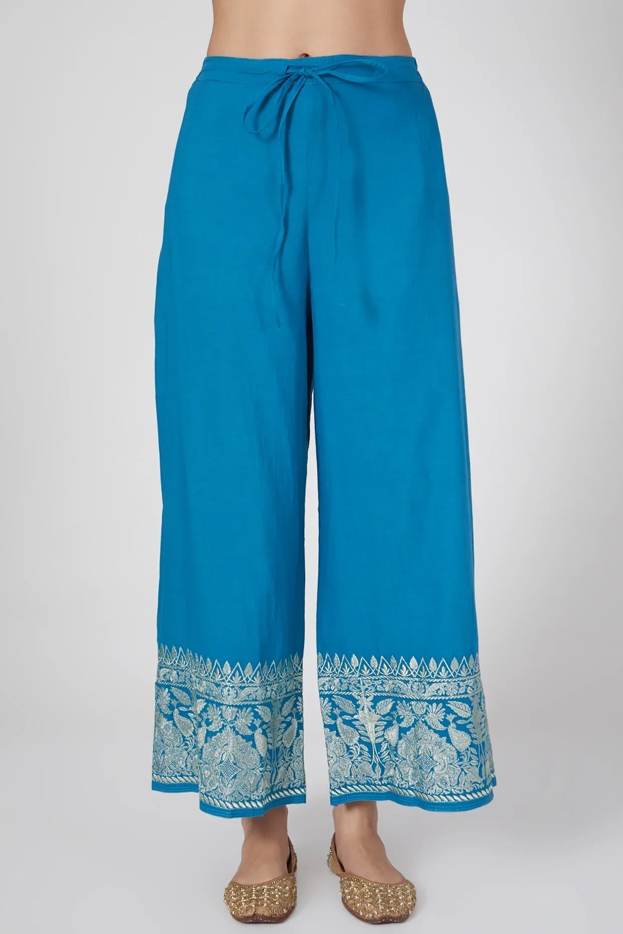 Rati Blue Palazzo Set