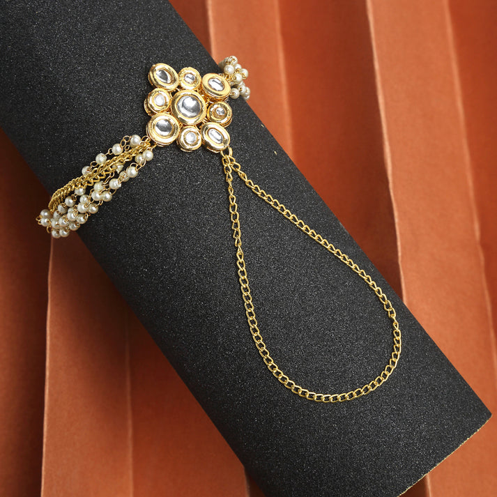 Kundan Hand Harness