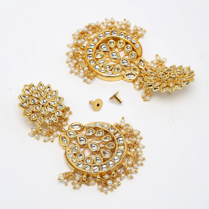 Stone Kundan Choker With Studs