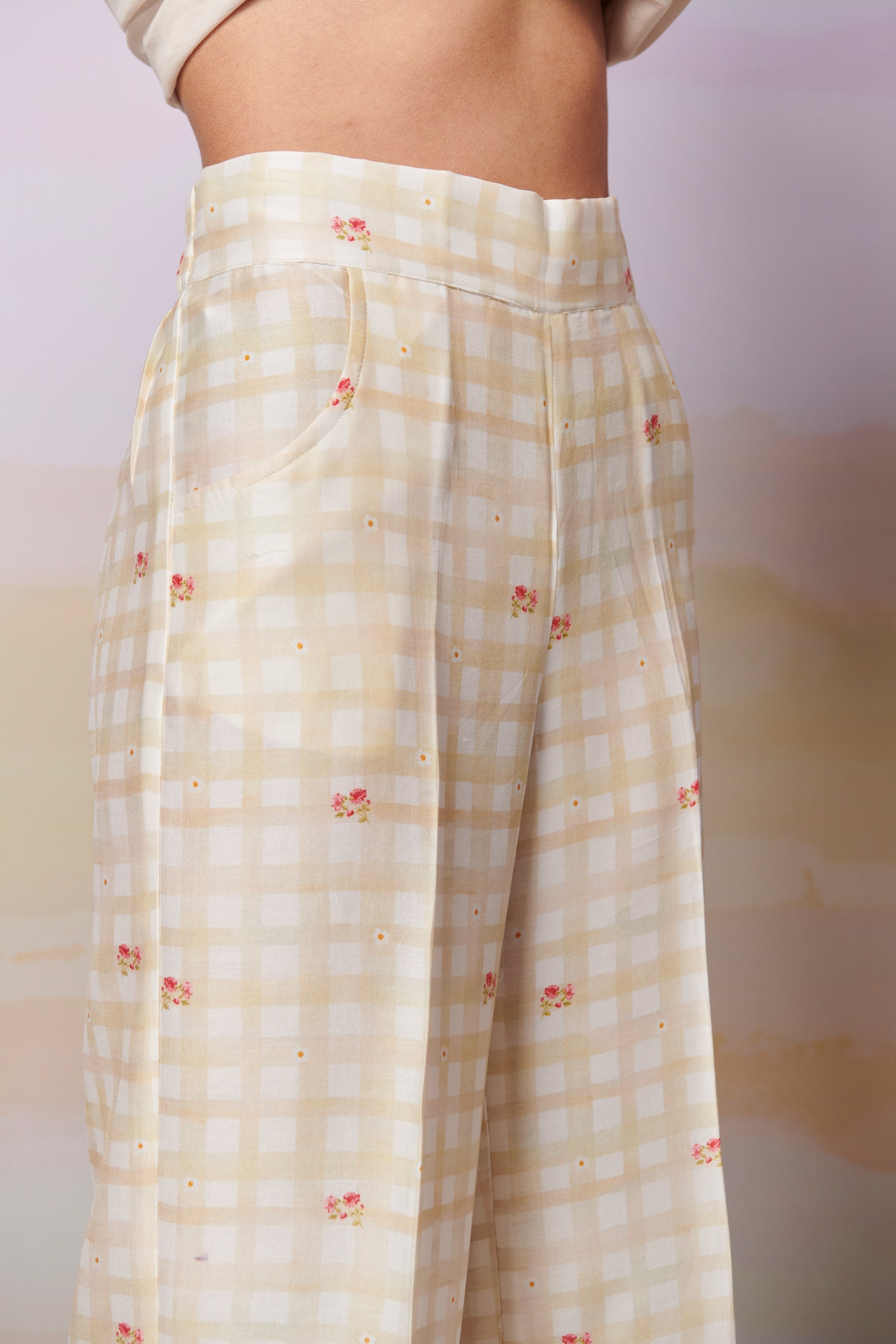 After Glow Rosette Trousers