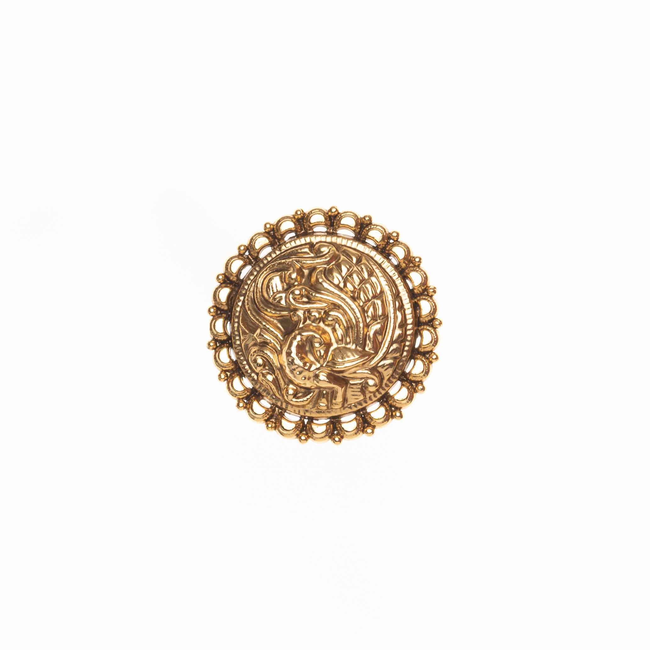 CY Antique Finish Ring 