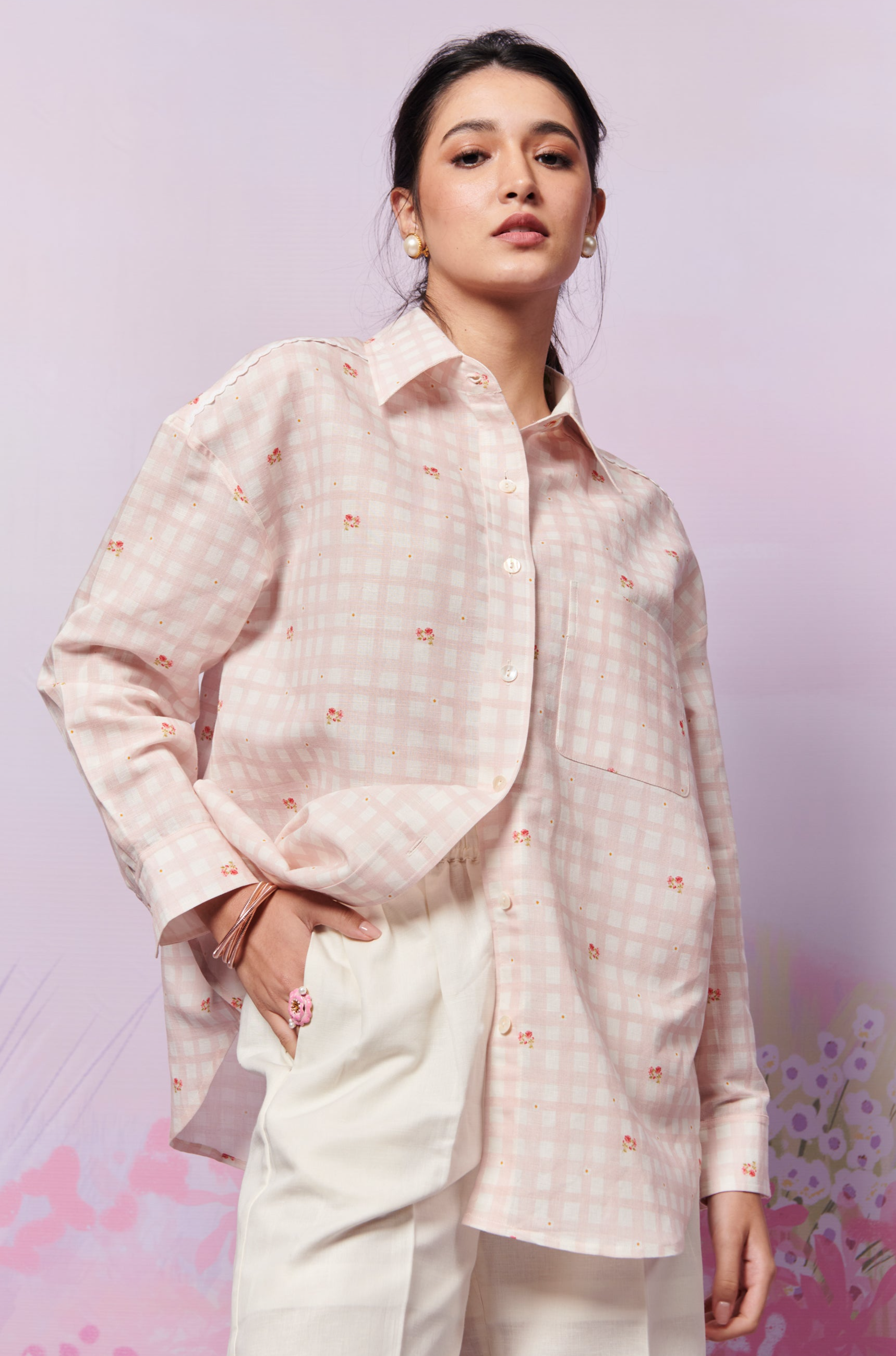 Blush Blossom shirt