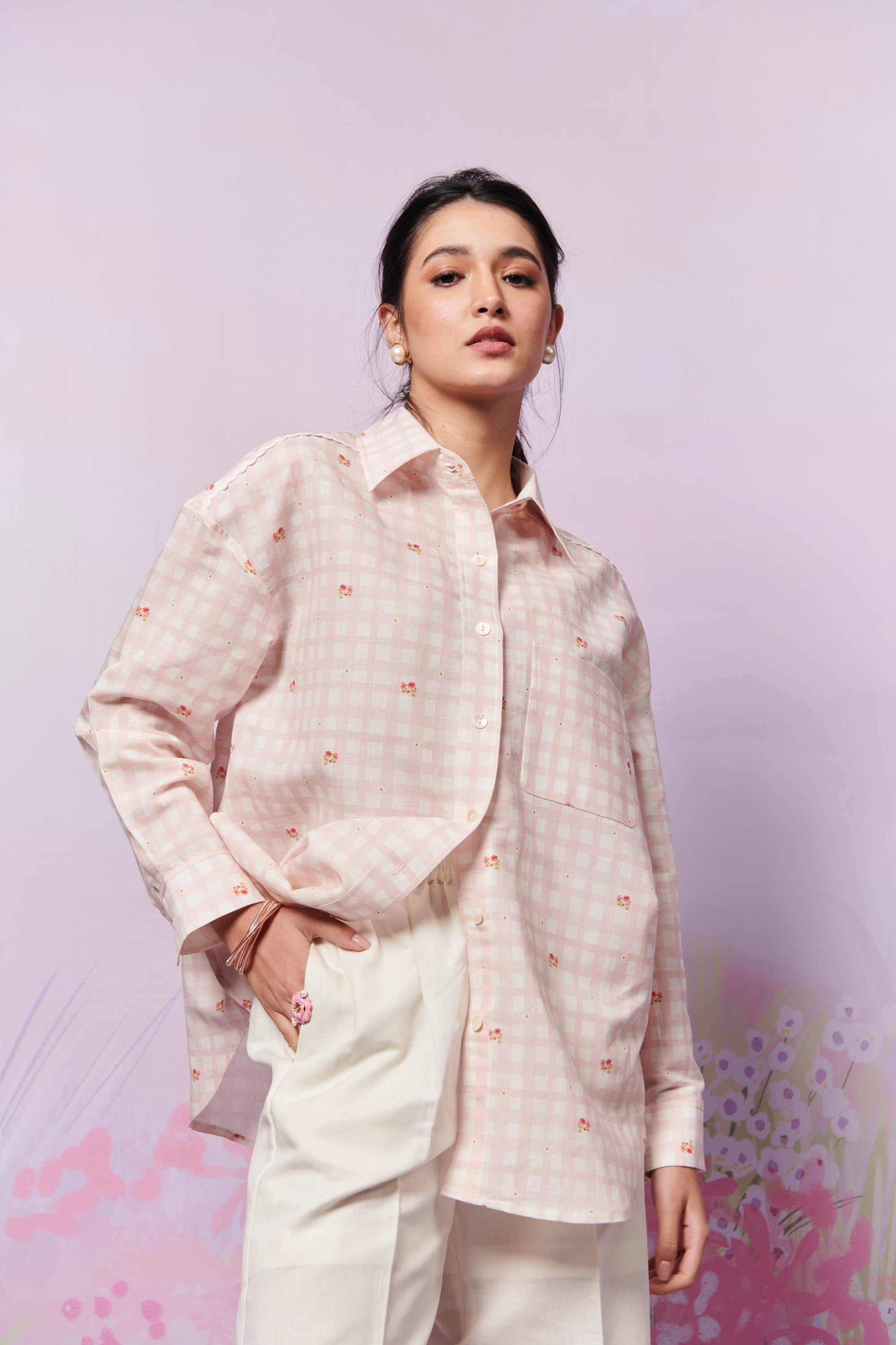 Blush Blossom shirt