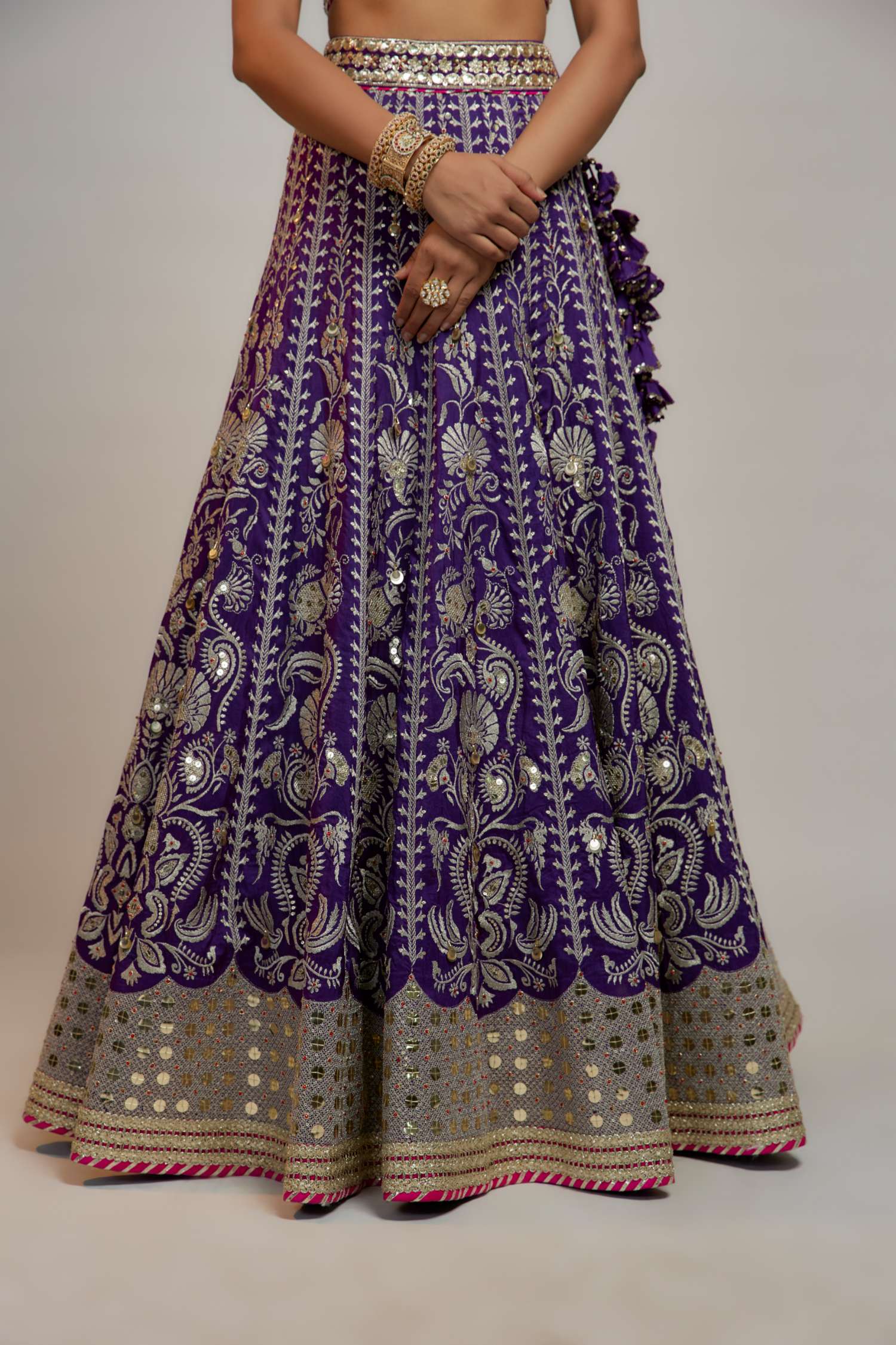 Tamanha Bhatia In Golconda Sacchi Lehenga Set