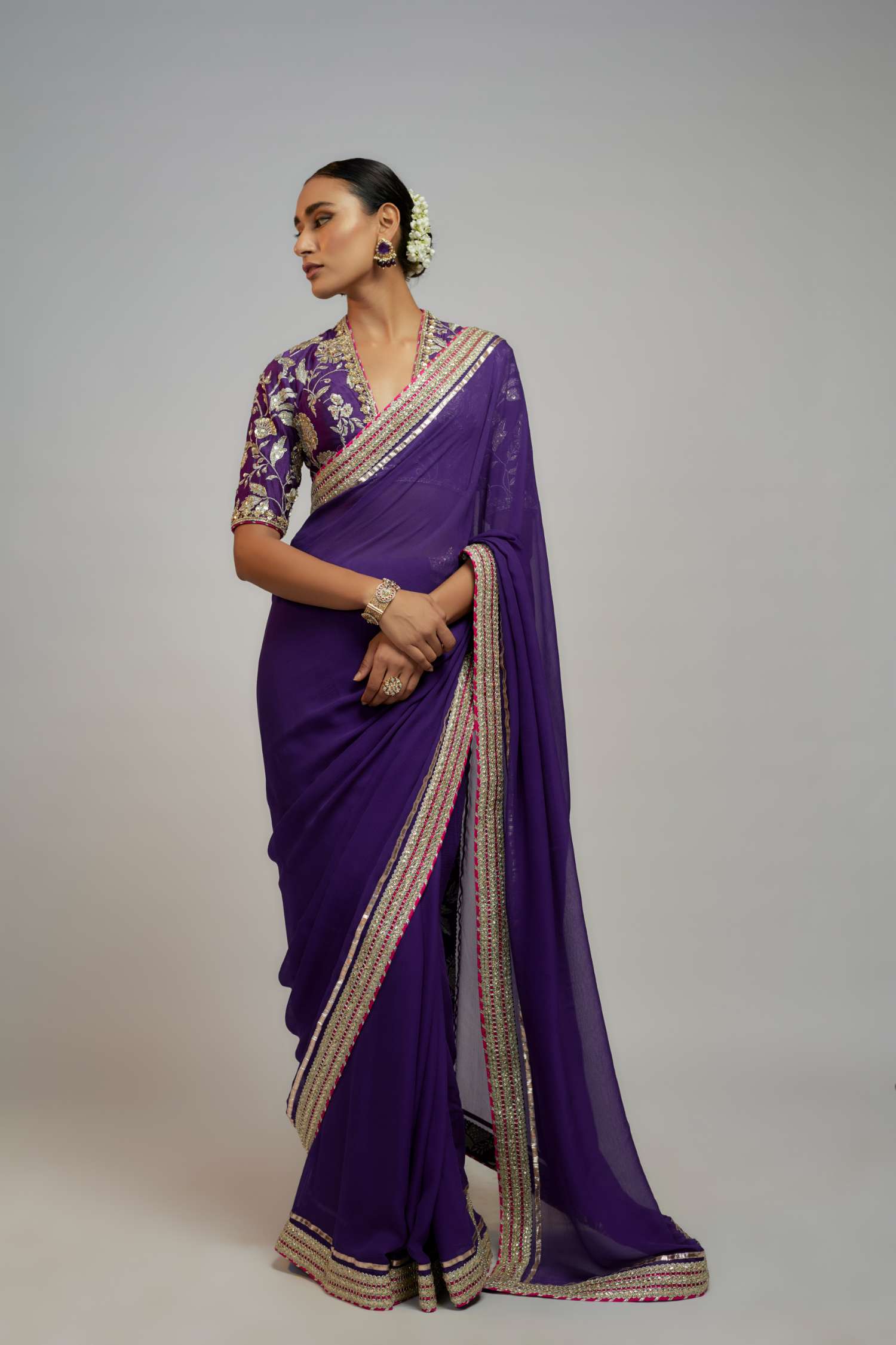 Anita Golconda Myra Saree Set