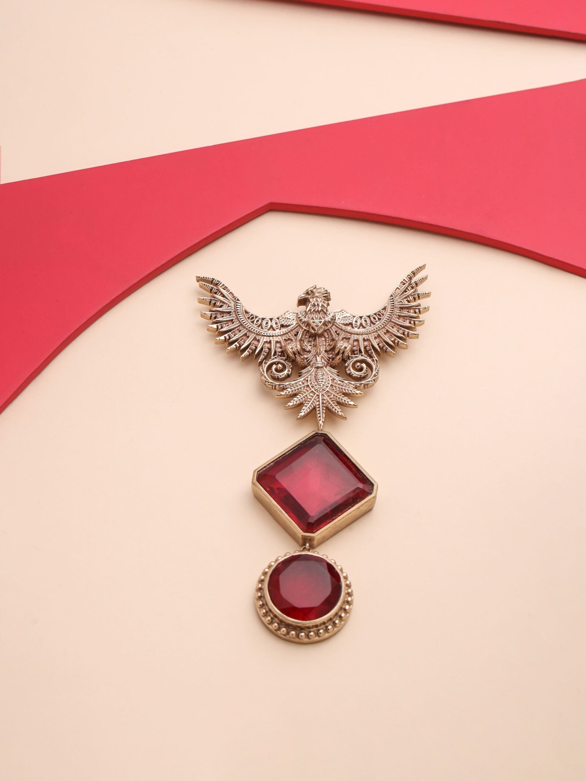 CY Cosa Nostraa Jwala-e-Jung Brooch Front 1