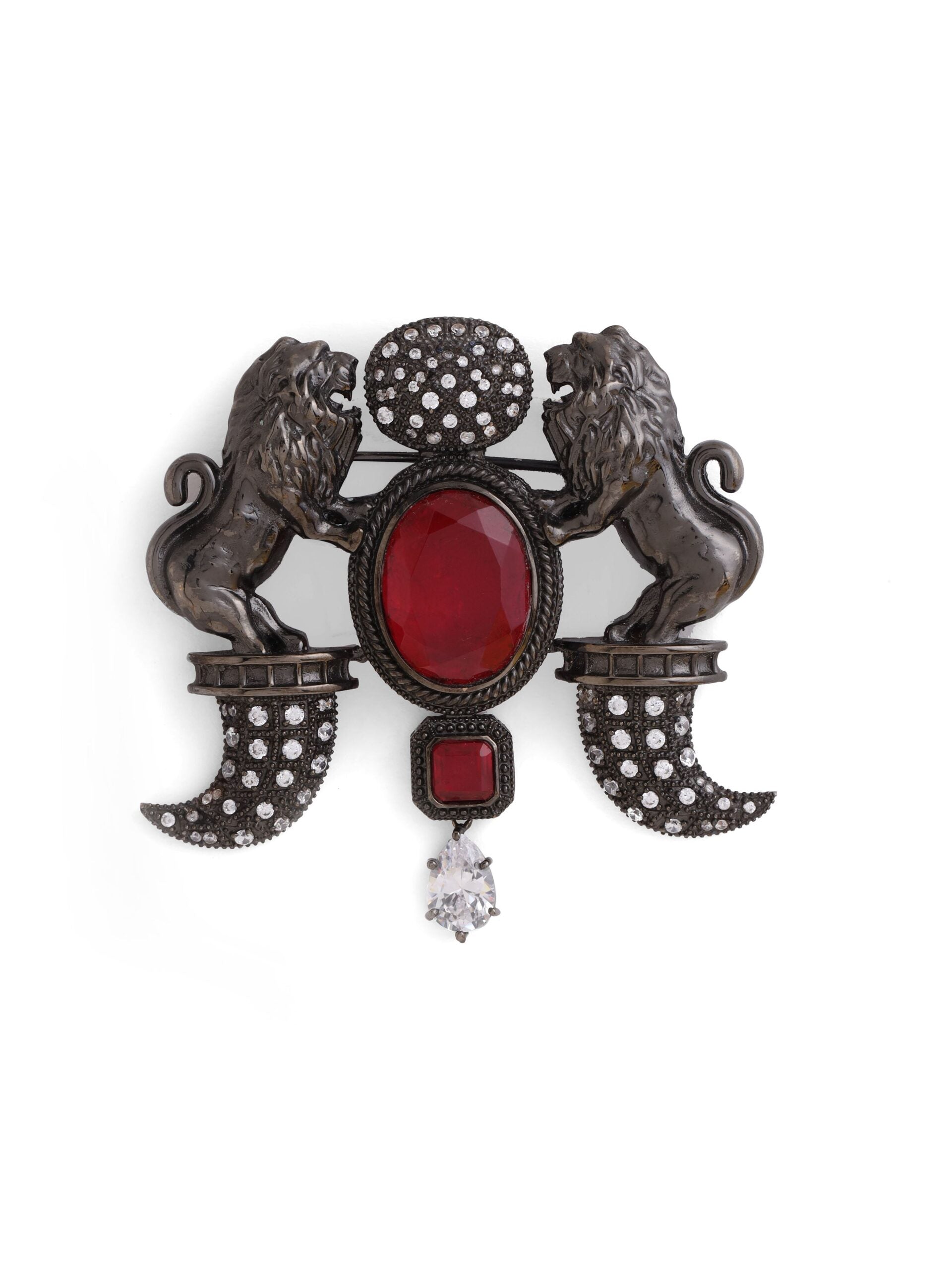 CY Cosa Nostraa Shehenshah-e-Jungle Brooch Front 2