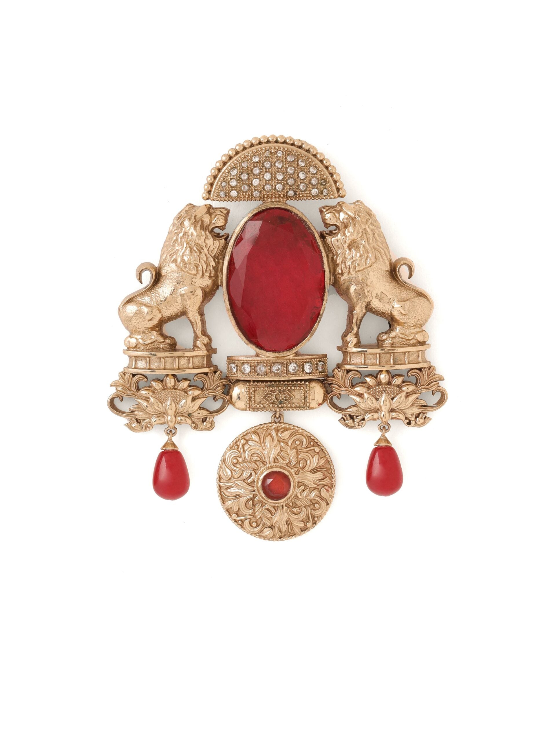 CY Cosa Nostraa Sher-e-Khaas Brooch Front 2