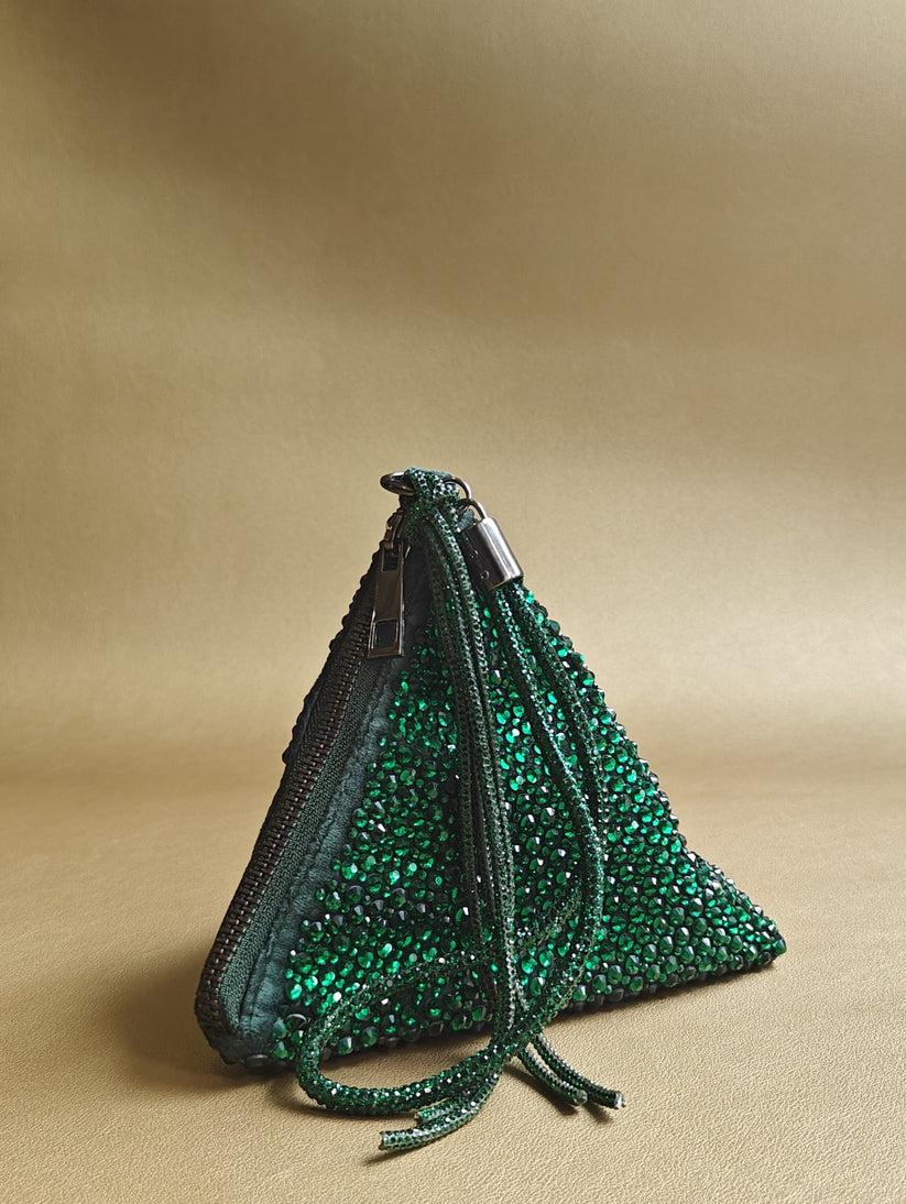 The Delhi Bag In Bottle Green