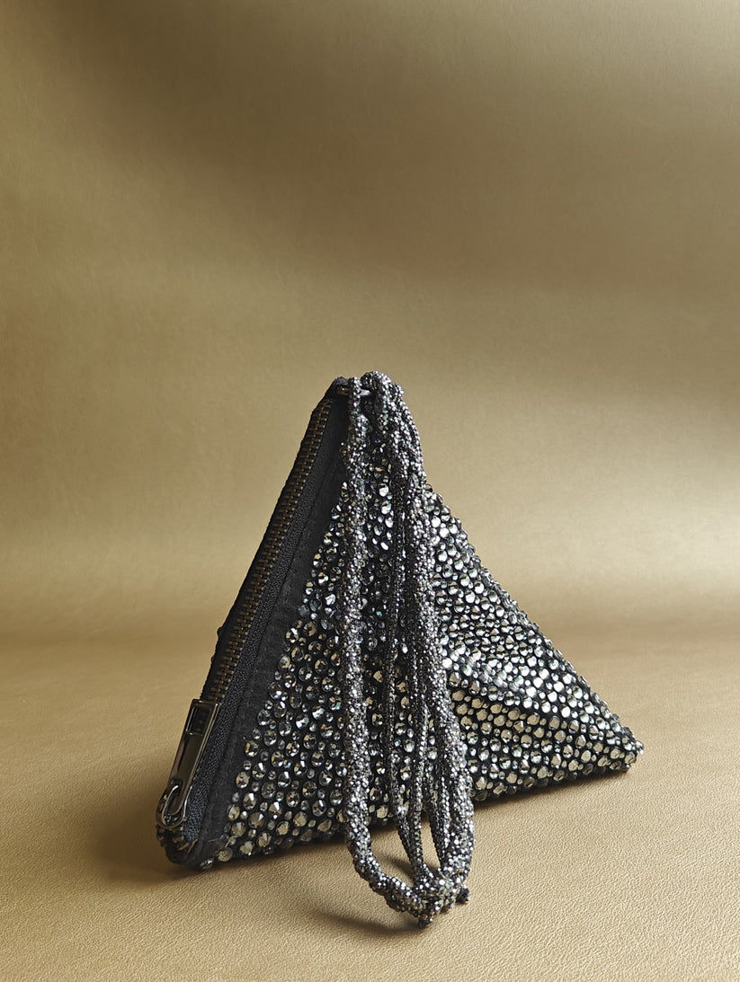 The Delhi Bag In Gunmetal