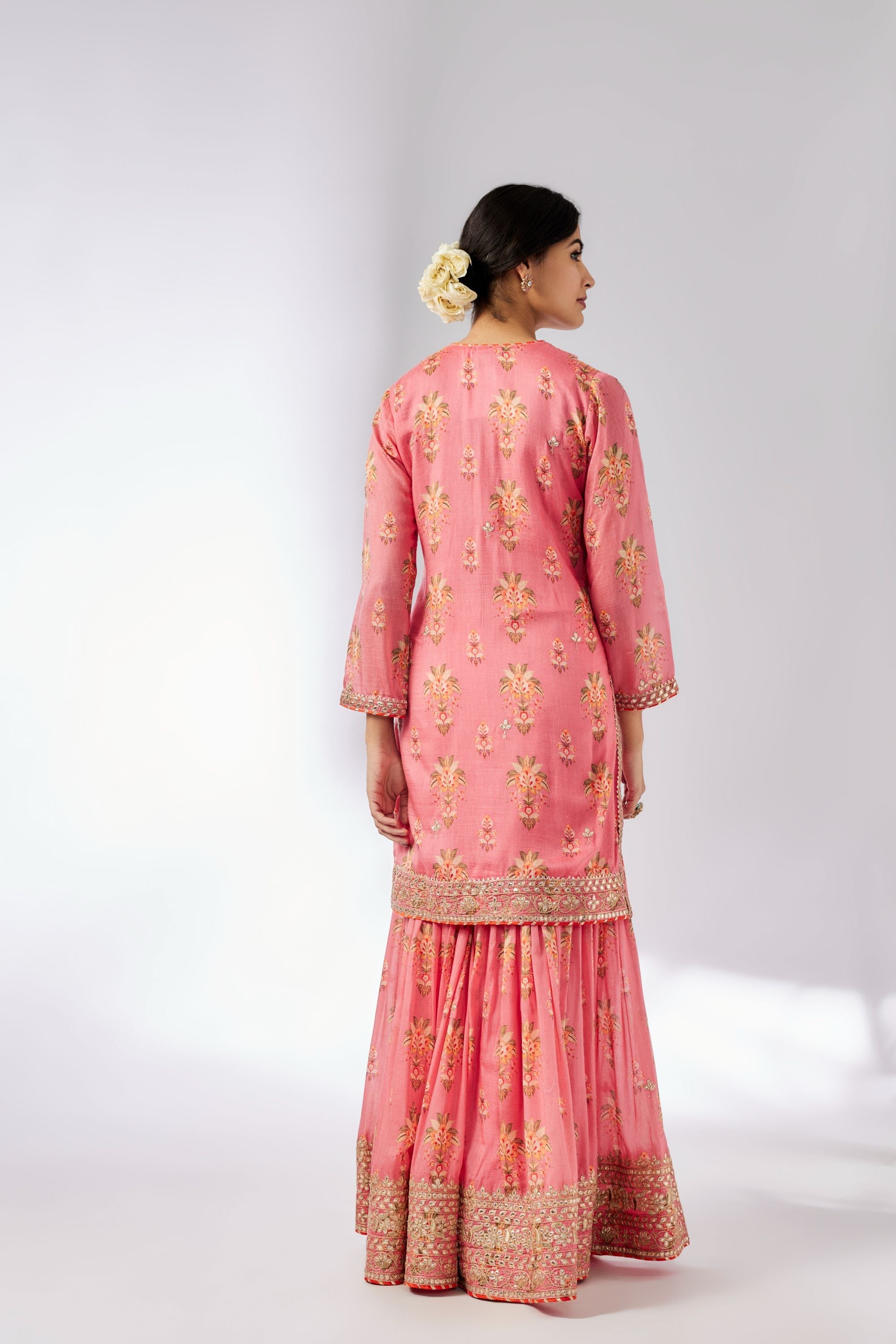 Sadhna Pink Sharara Set