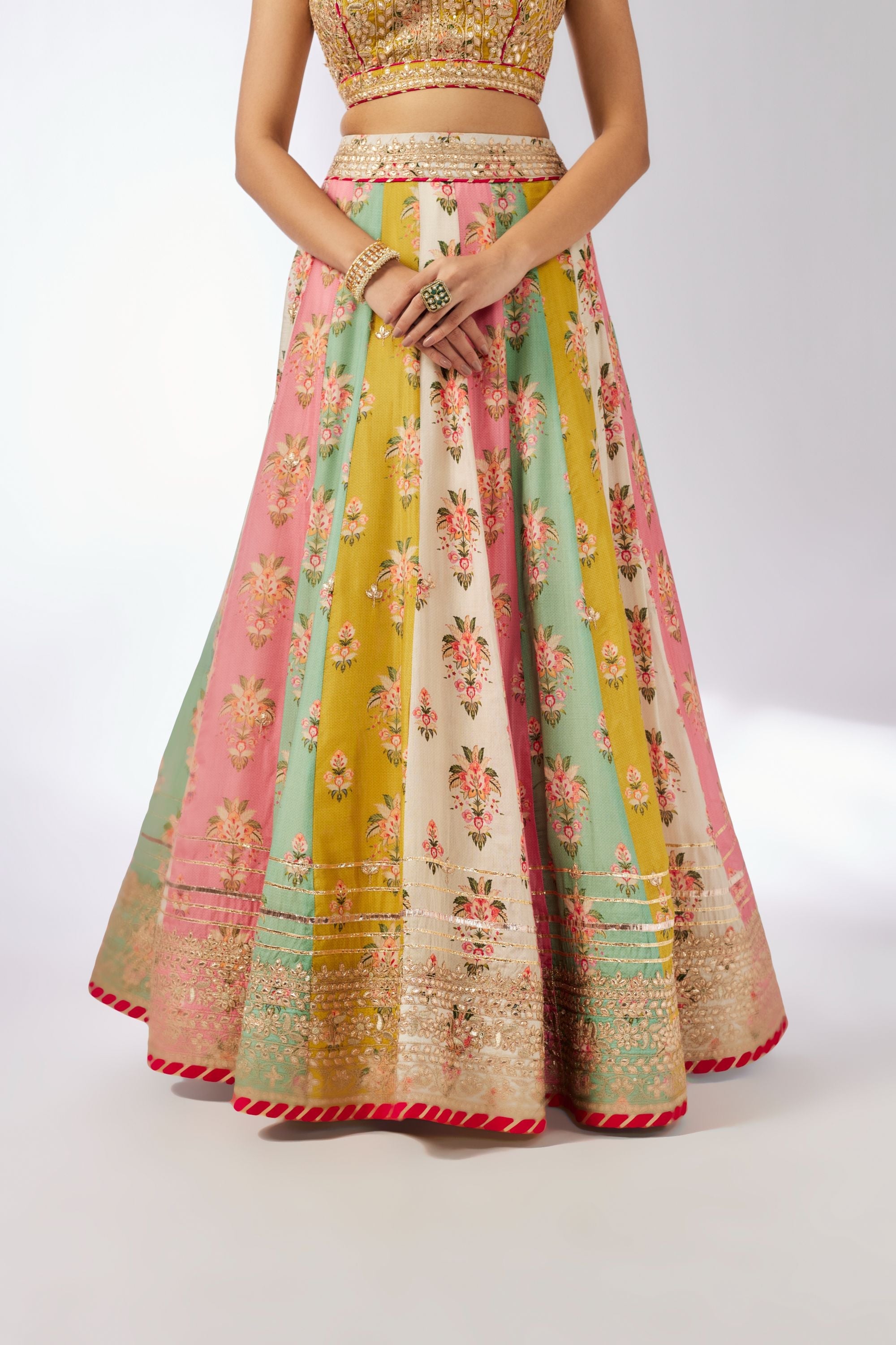 Sayali Multicoloured Lehenga Set