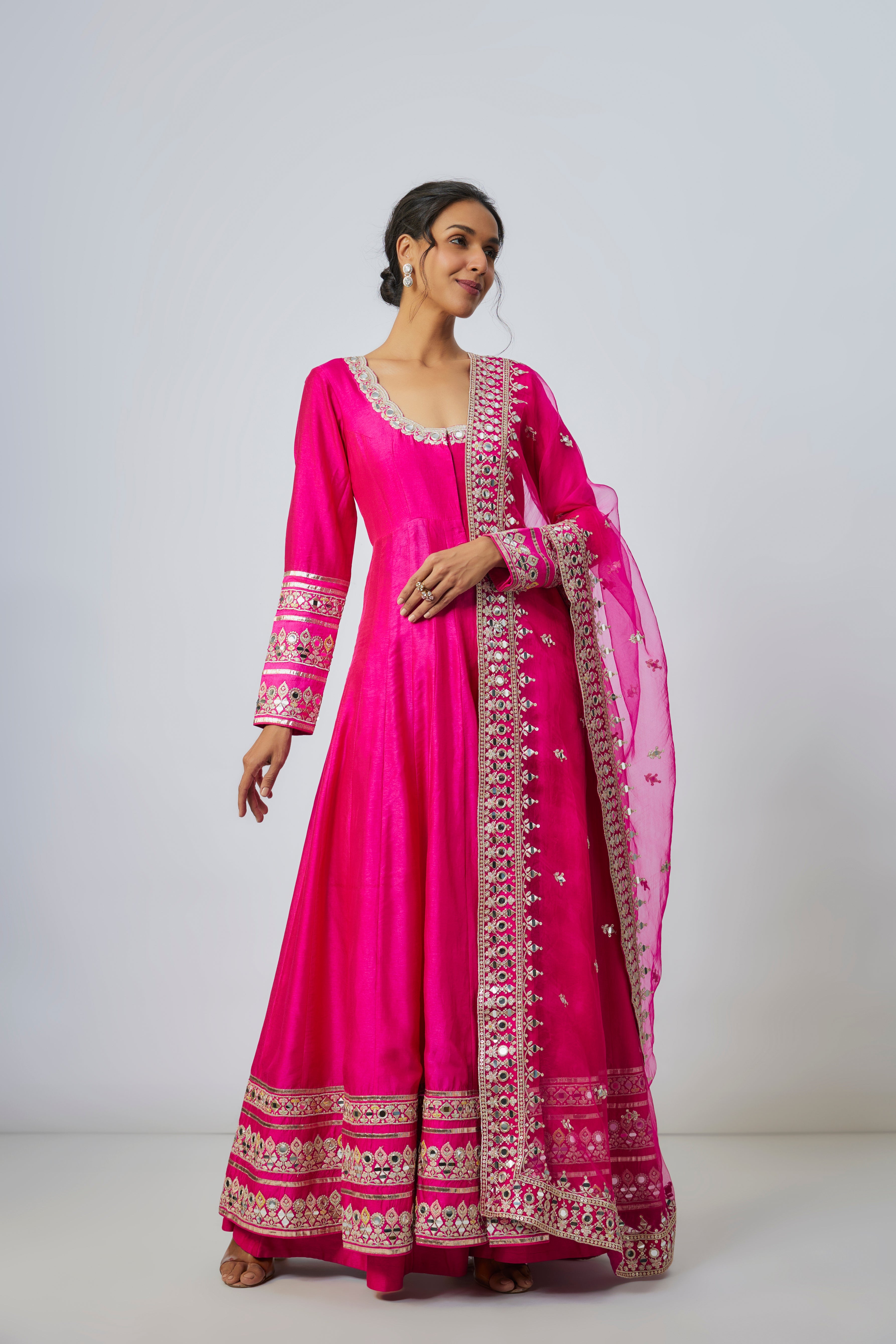 CY Gopi Vaid Srivani Rani Pink AG Set Front 1