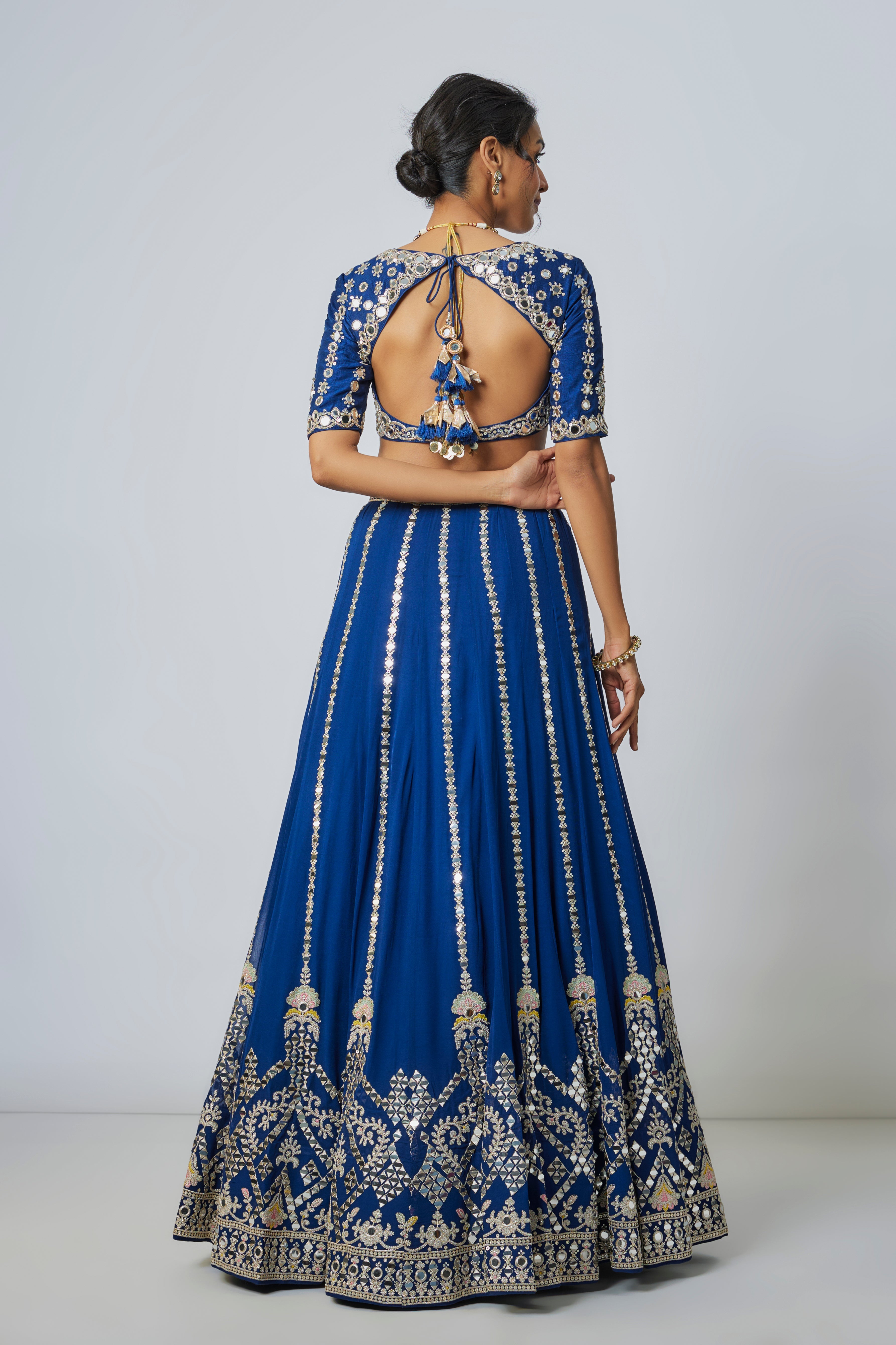 CY Gopi Vaid Ananya Lehenga Set Back 1