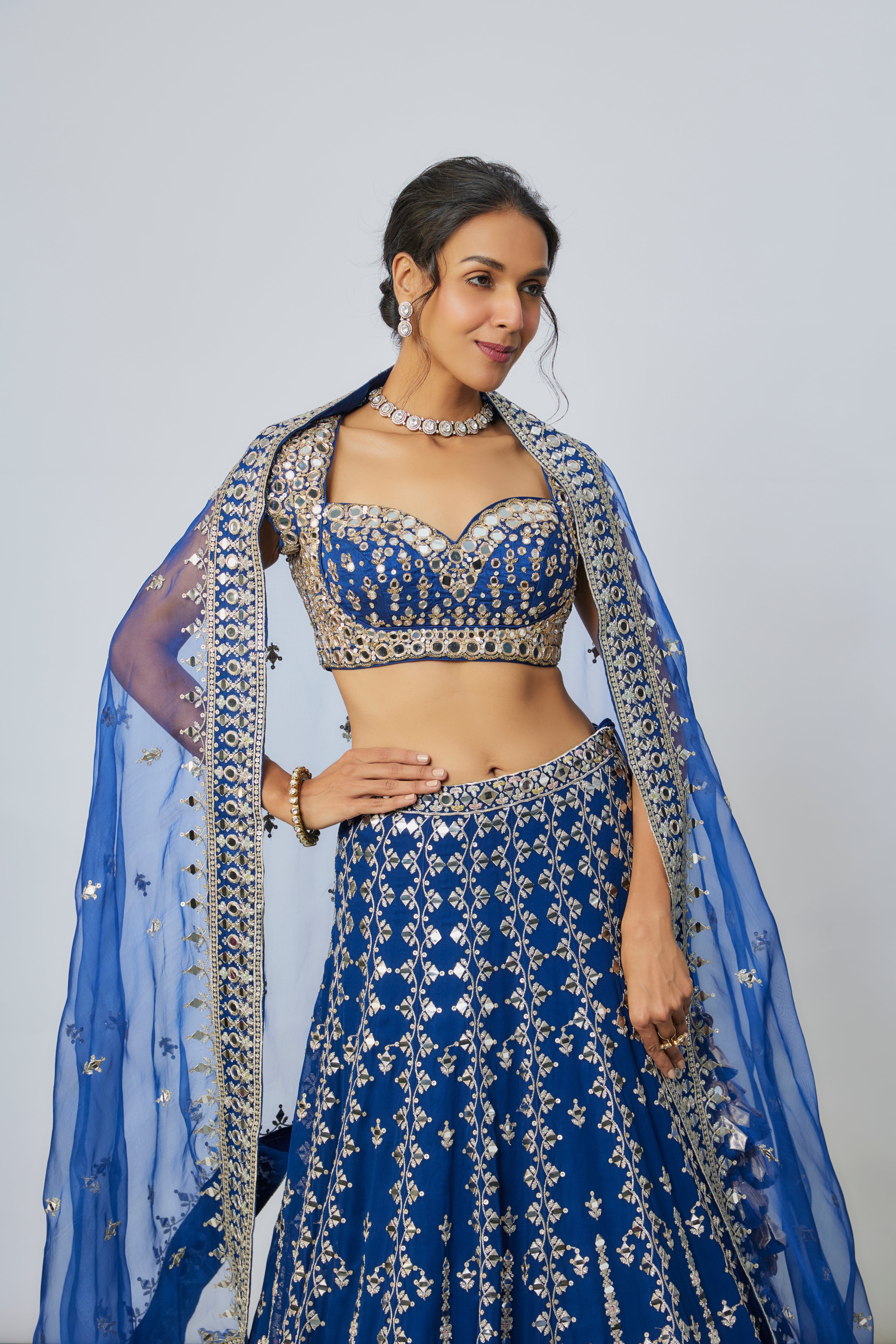 CY Gopi Vaid Rudrani Lehenga Set Closeup 1