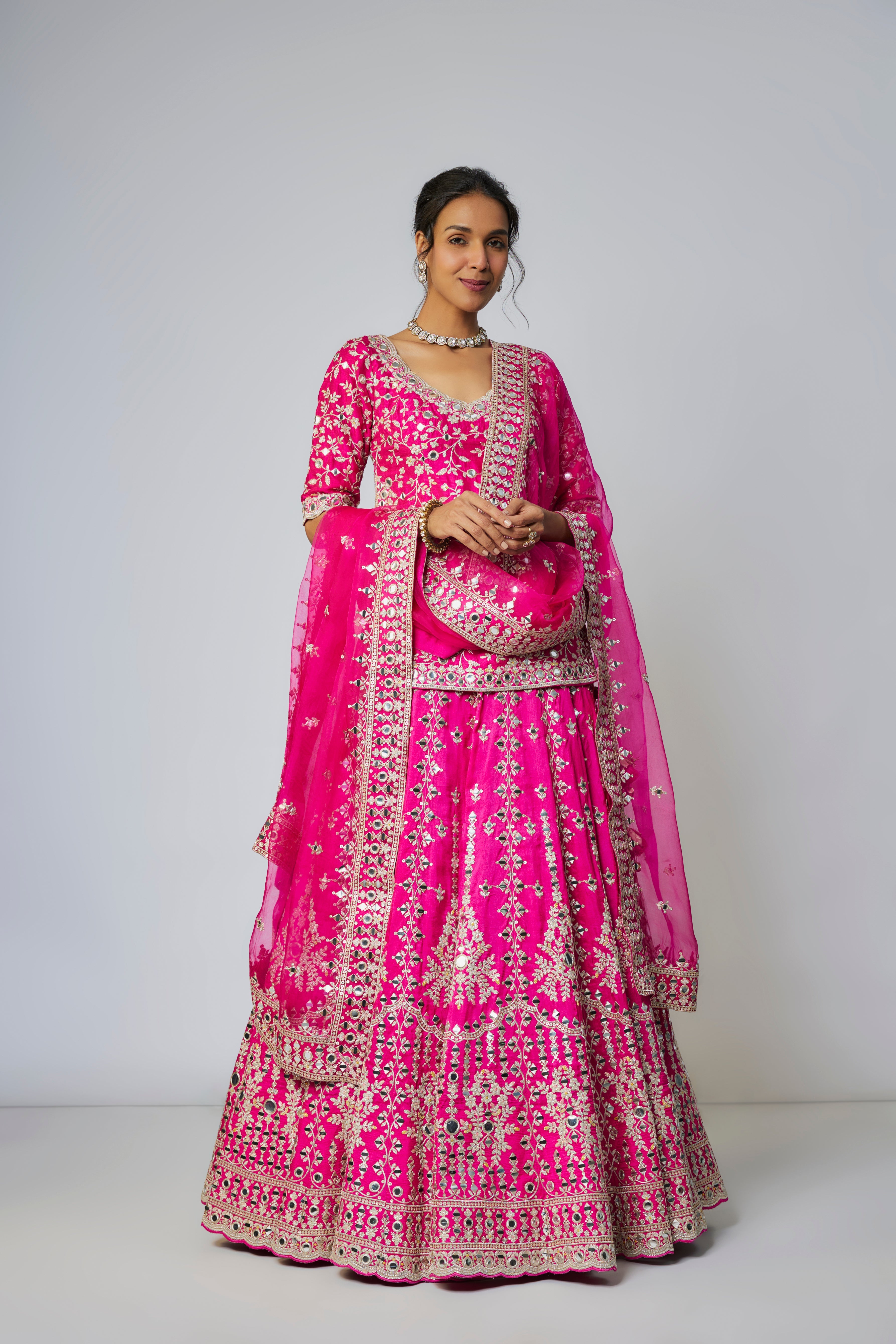 CY Gopi Vaid Abhirami Lehenga Set Front 1