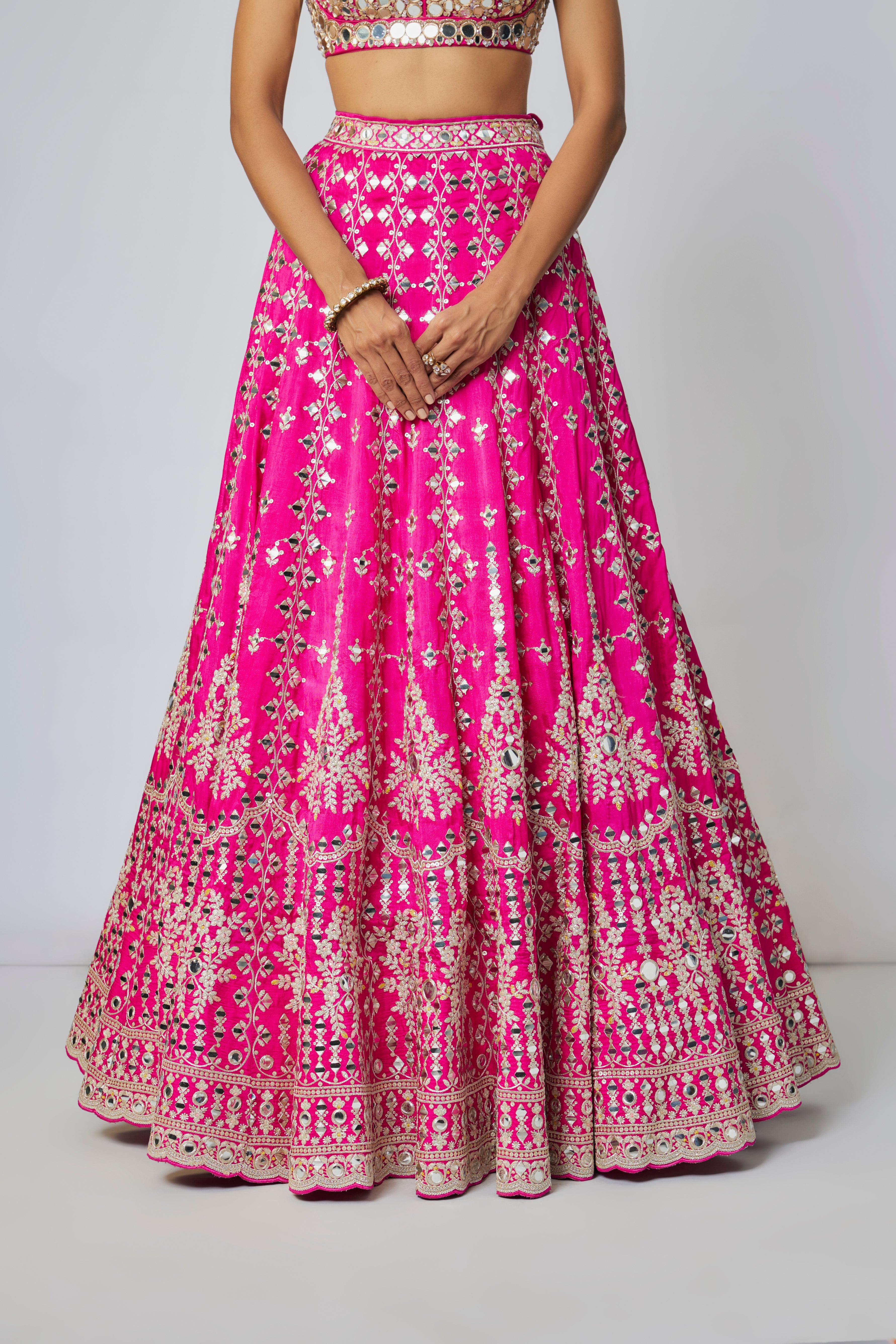 CY Gopi Vaid Sharvani Lehenga Set Closeup 2