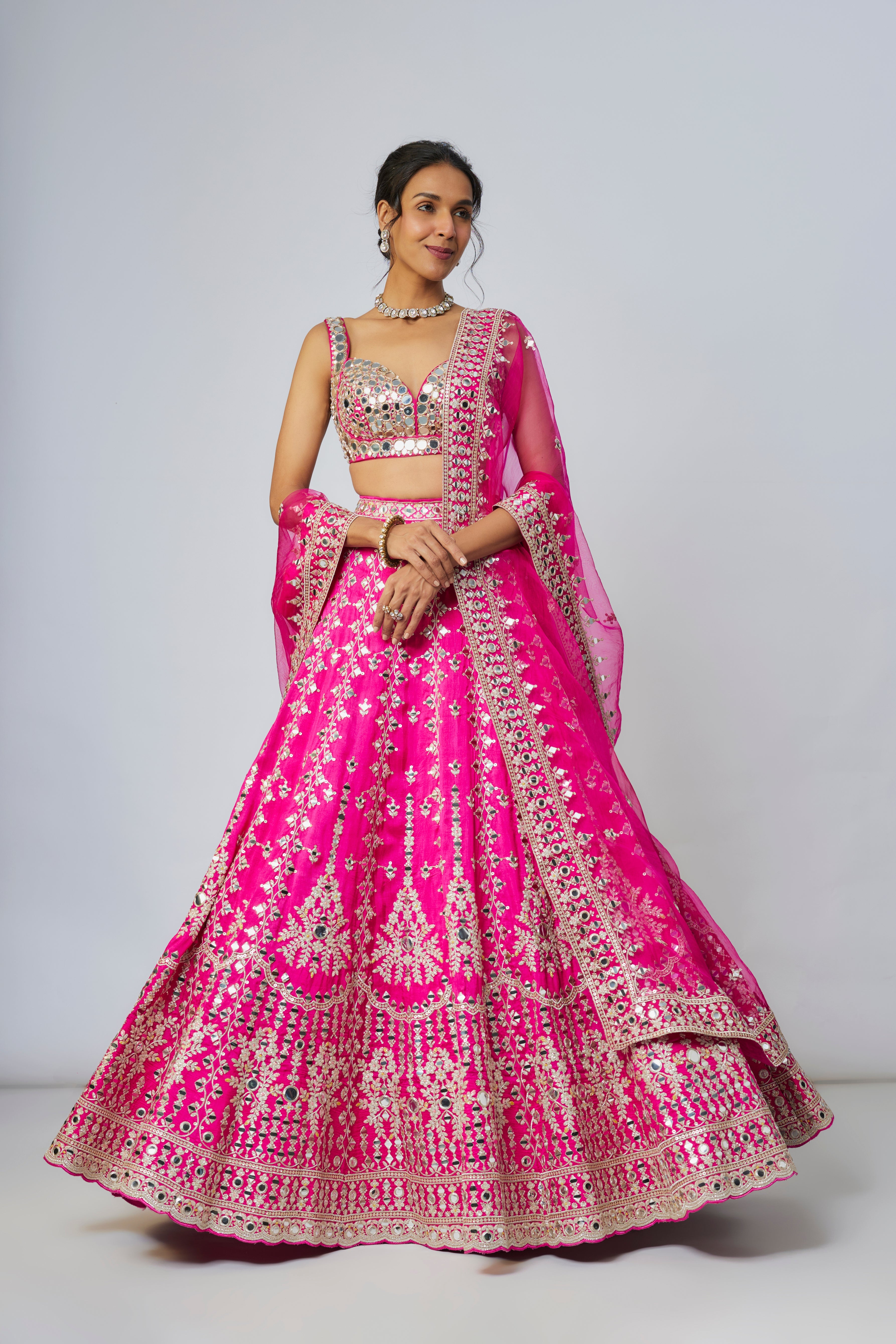 CY Gopi Vaid Sharvani Lehenga Set Front 1