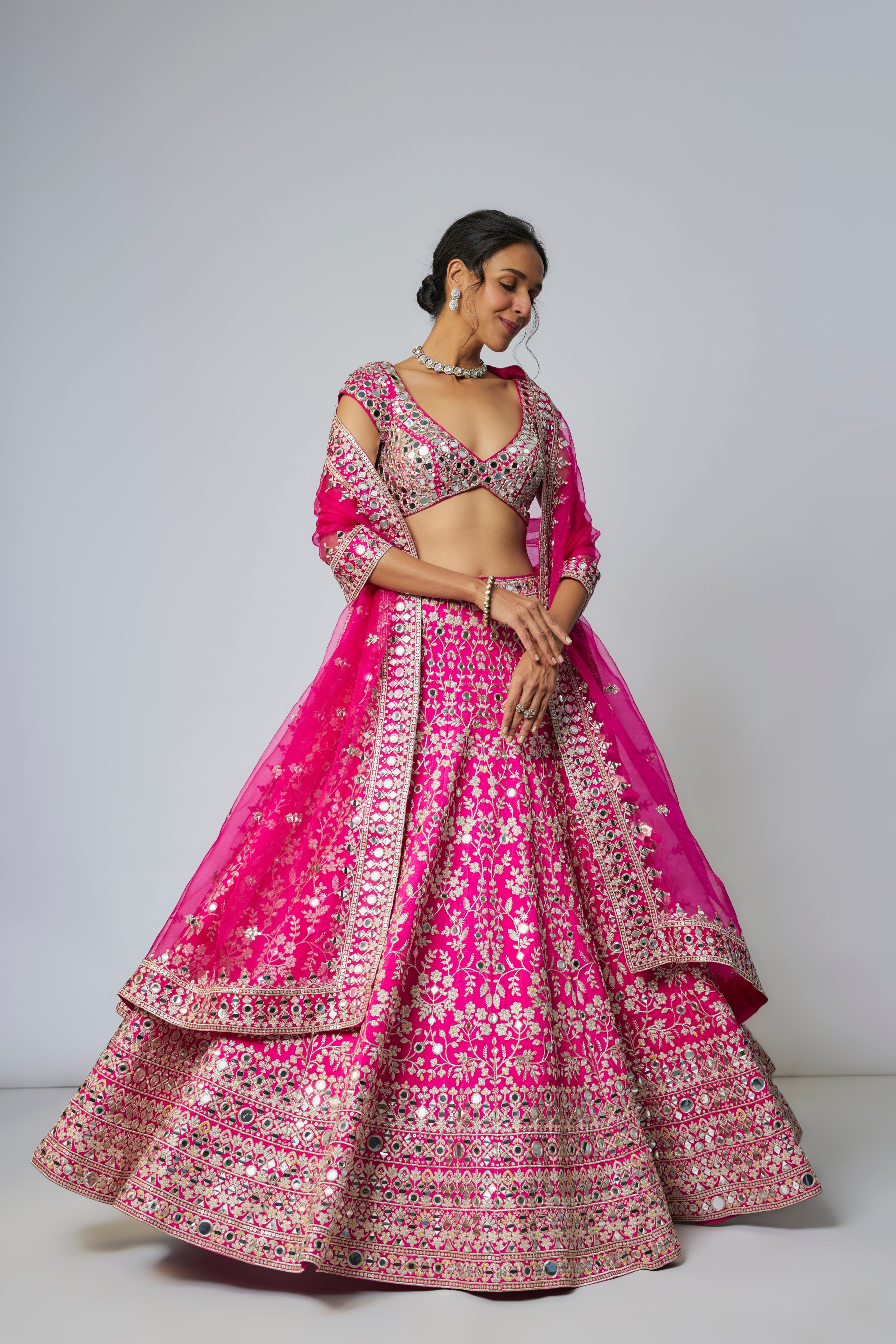 CY Gopi Vaid Niranjana Lehenga Set Front 1