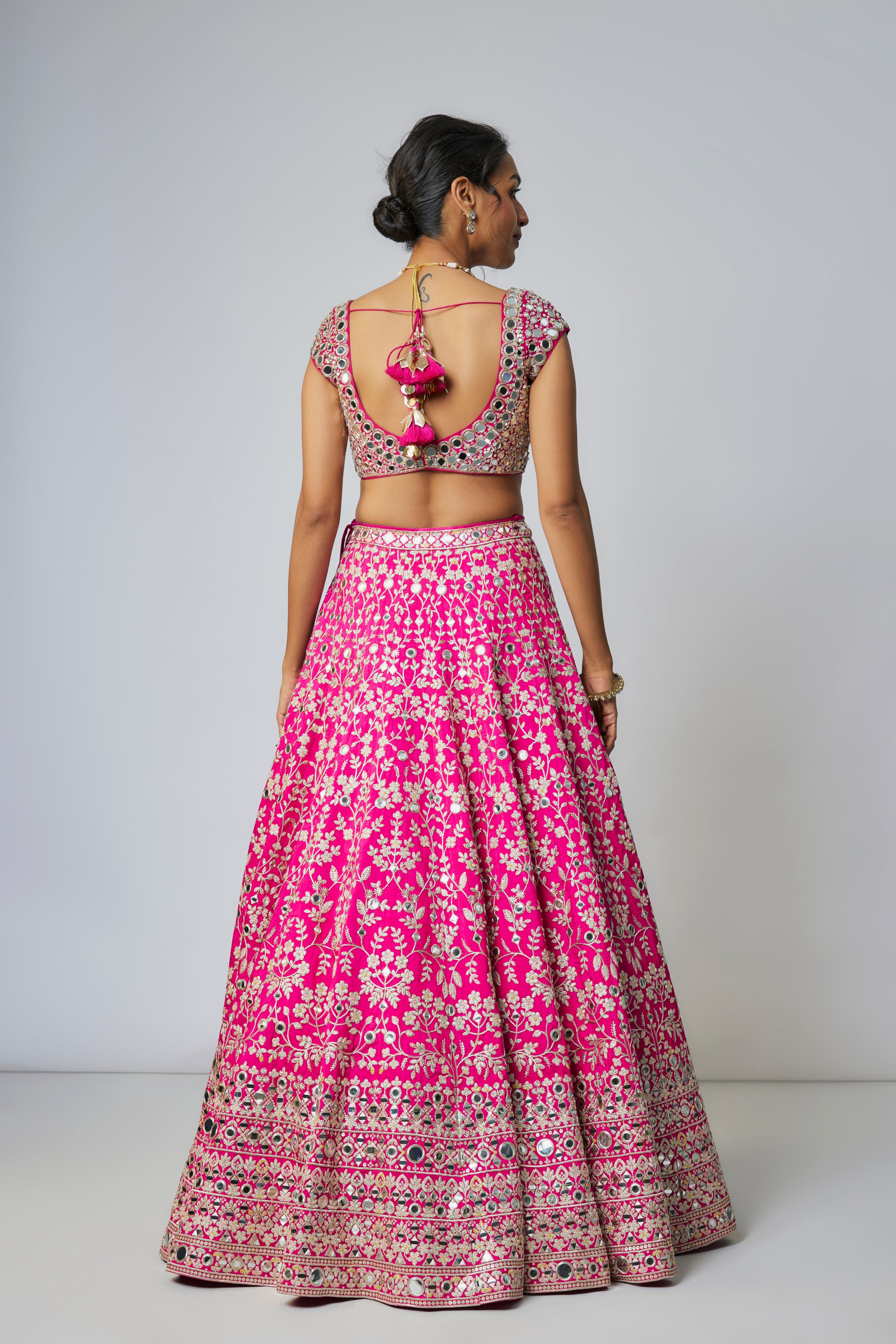 CY Gopi Vaid Niranjana Lehenga Set Back 1