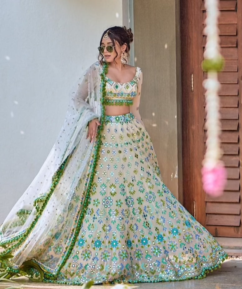 CY Gopi Vaid Alani Lehenga Set Front 1