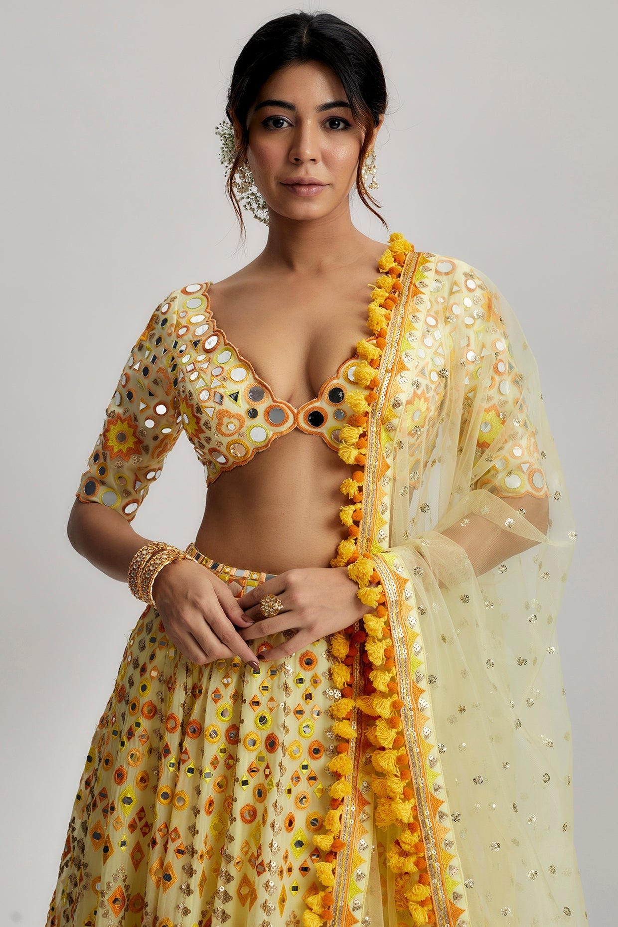 CY Gopi Vaid Anha Lehenga Set Closeup 1