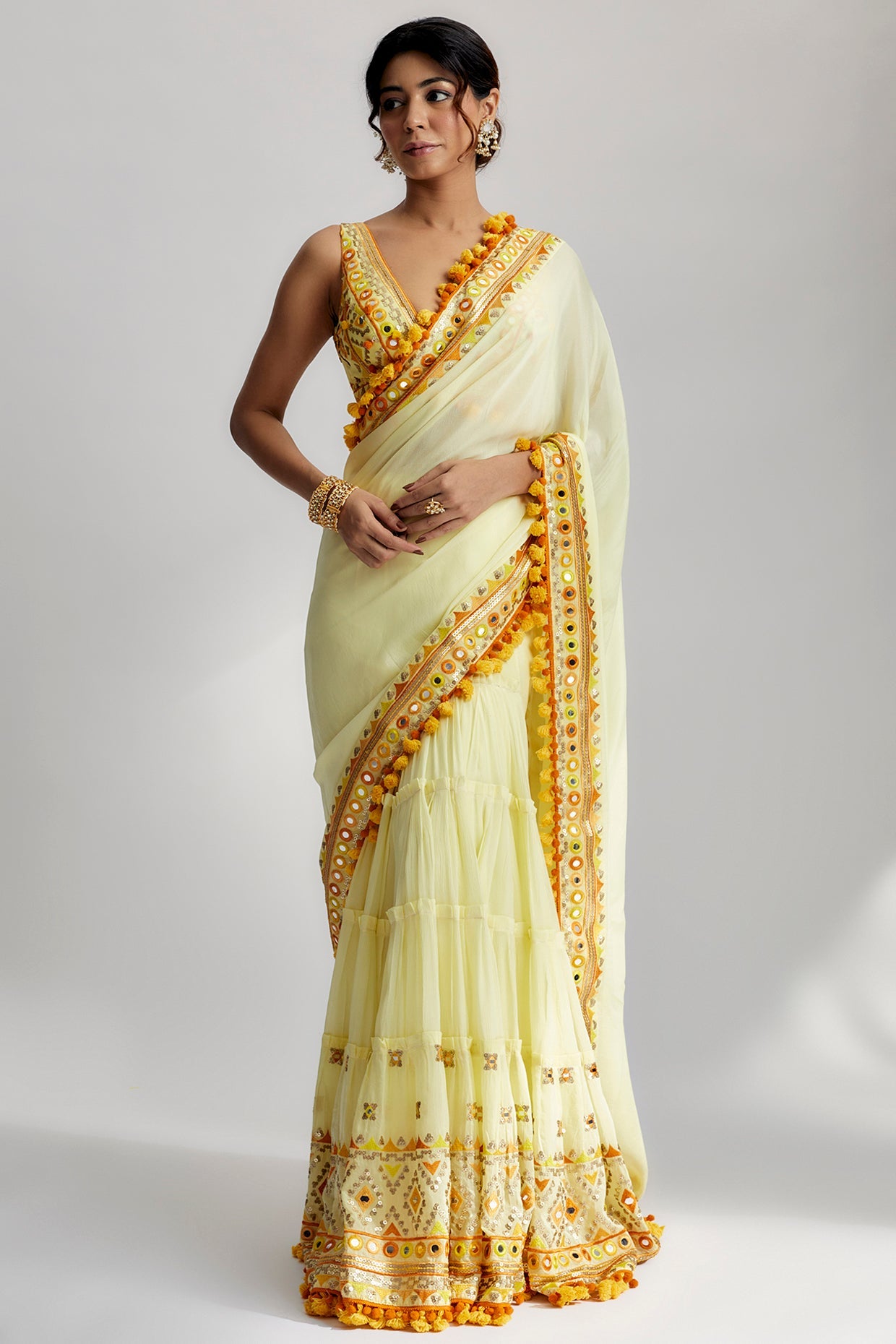 CY Gopi Vaid Srini Saree Front 1