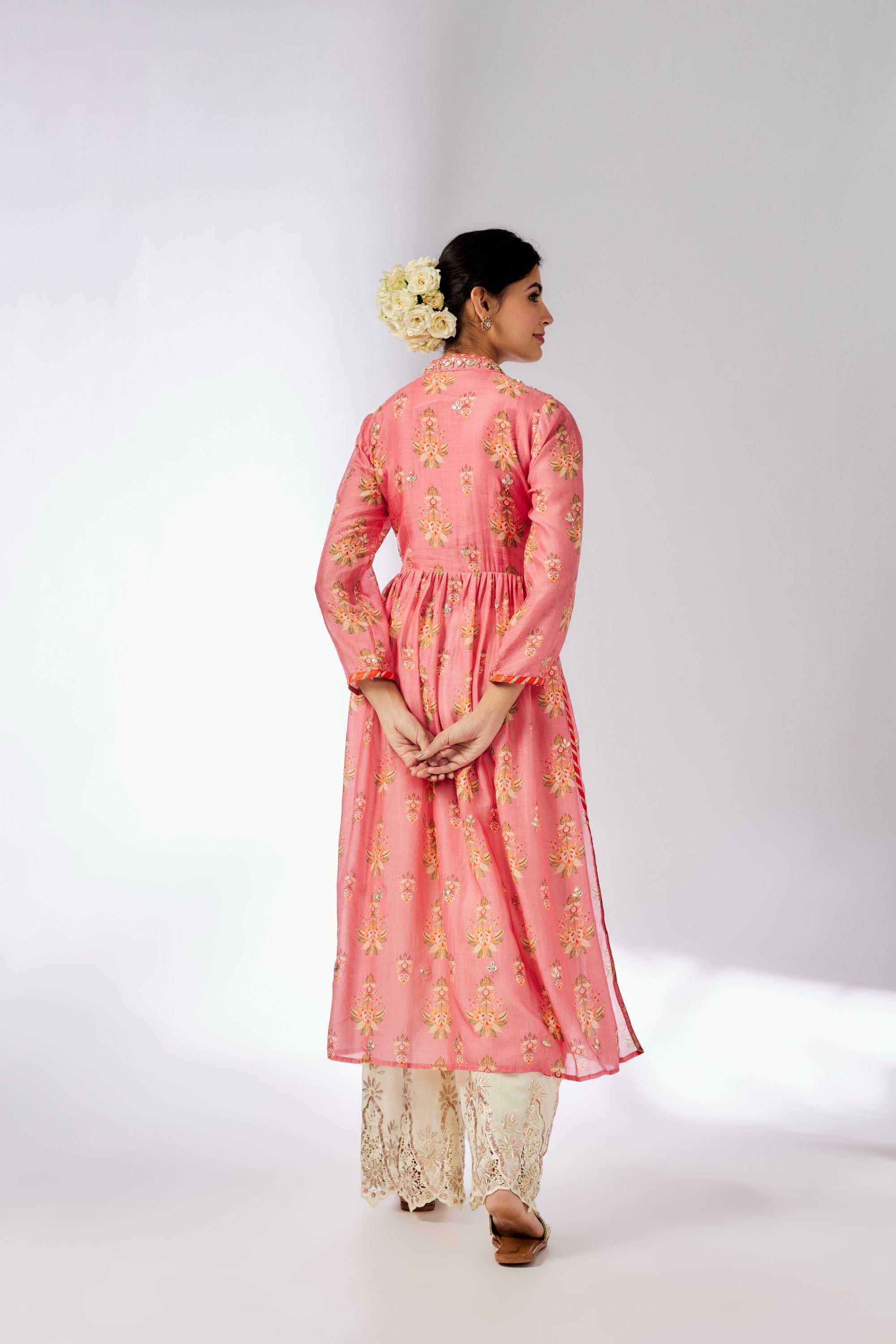 CY Gopi Vaid Tara Pink Tunic Back 1