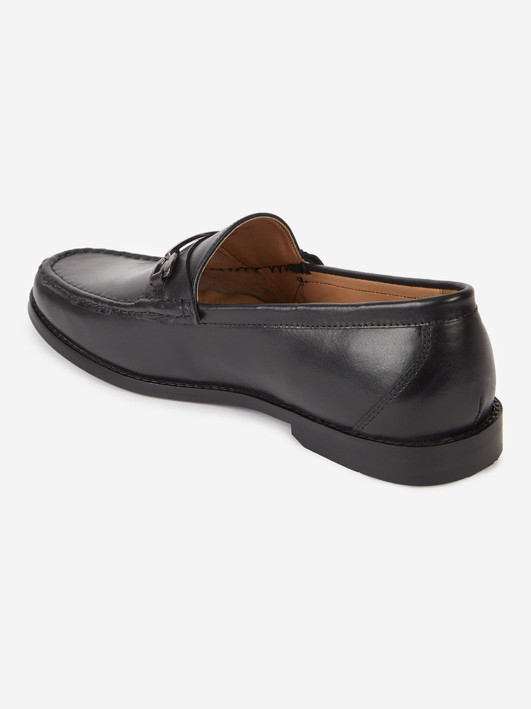 Leather Black Formal Loafers