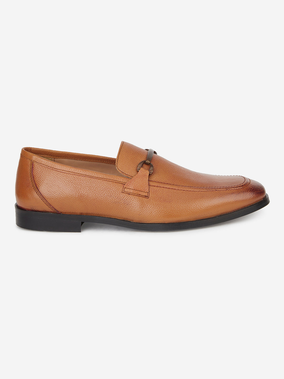 Leather Tan Formal Loafers