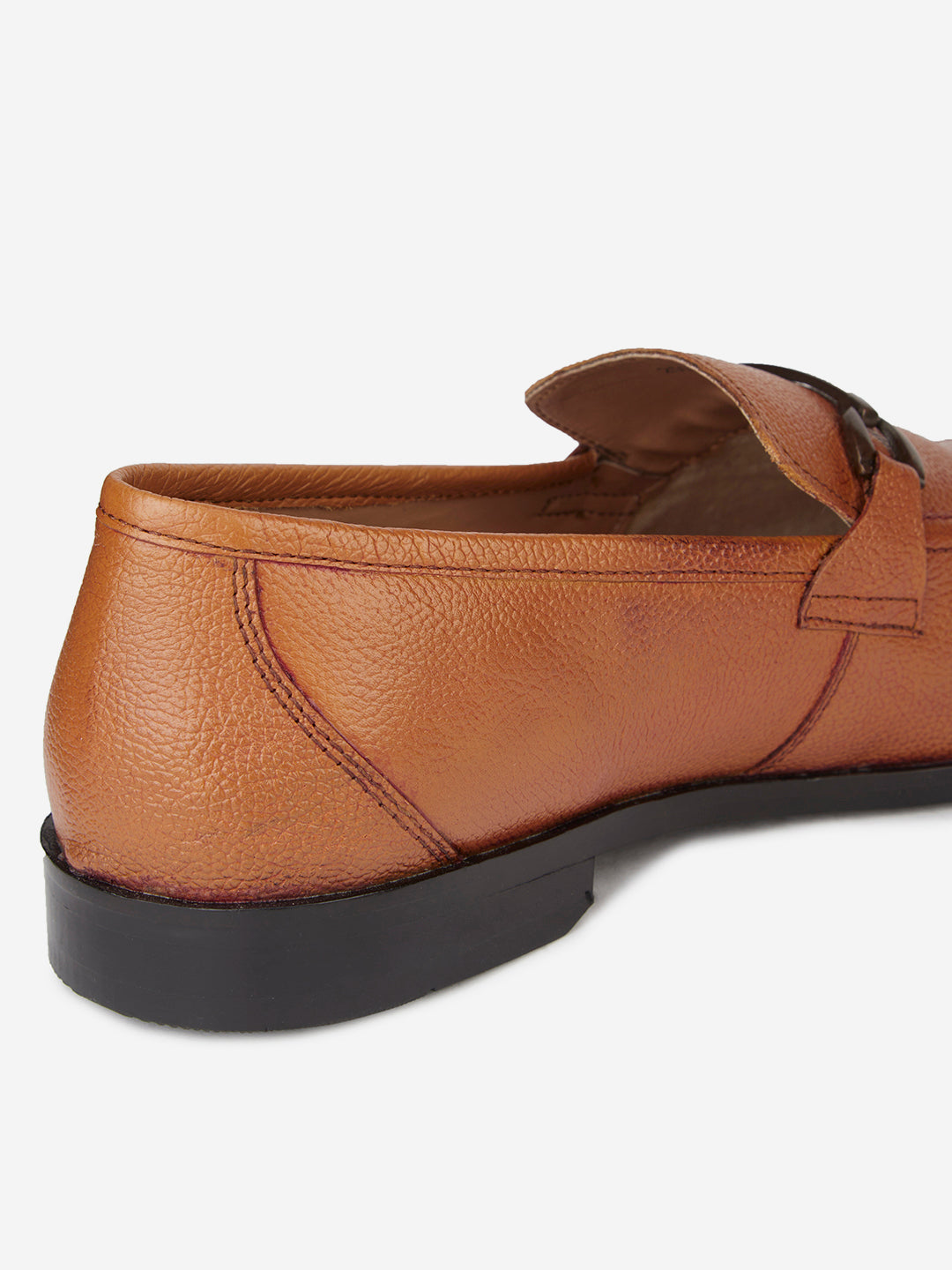 Leather Tan Formal Loafers