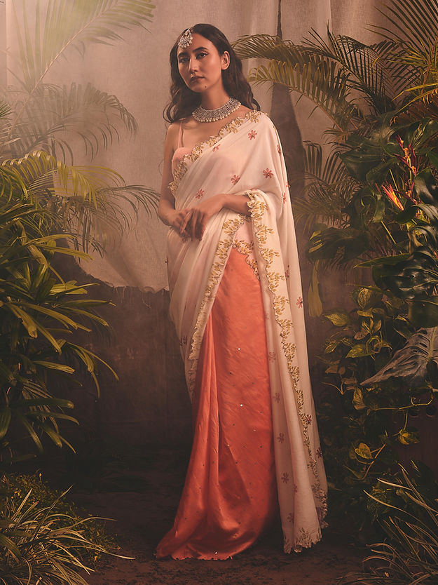 CY House Of Hiya Spell Saree Front 1