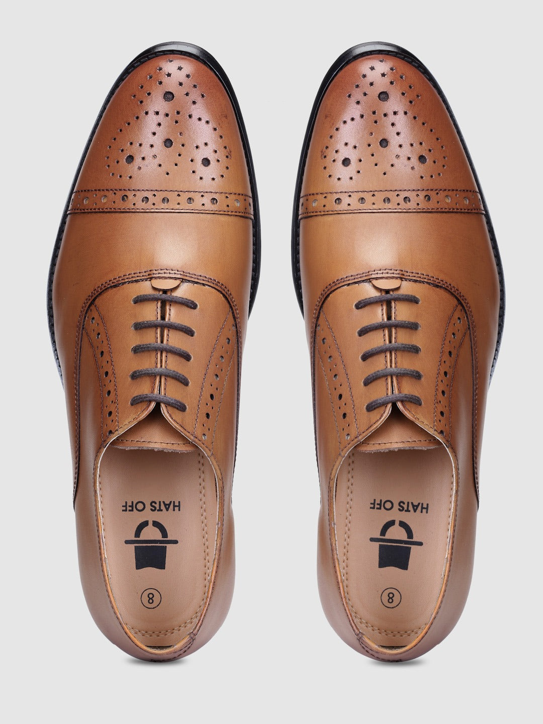 Tan Brogue Shoes