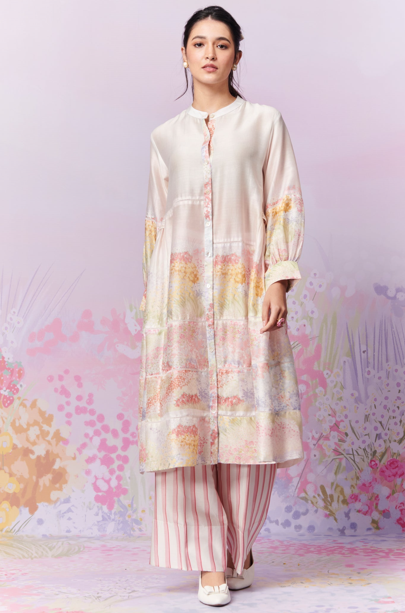 Meadow Kurta And Trousers Co-Ord Set