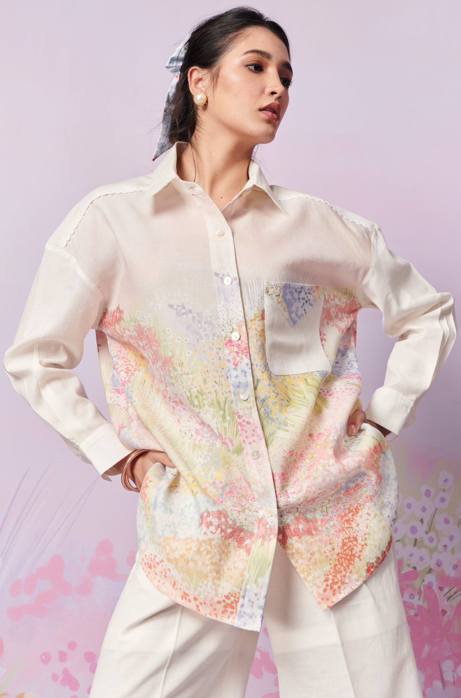 Meadow Shirt And Trousers Co-Ord Set