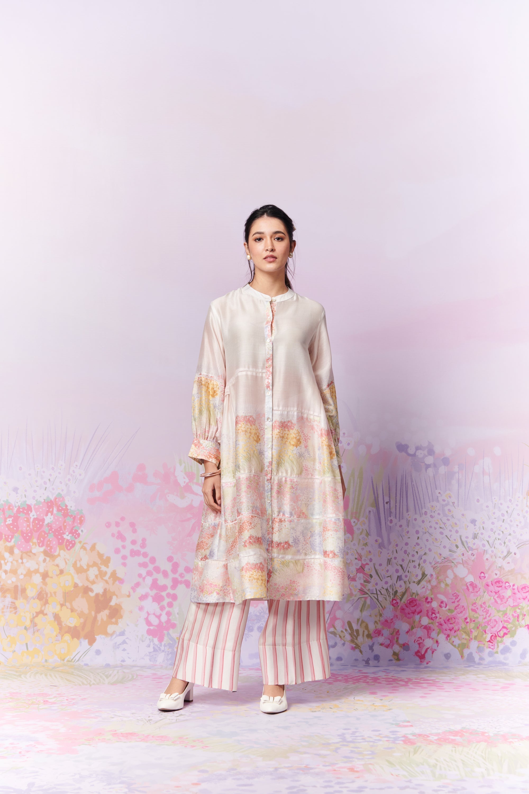 Meadow Kurta And Trousers Co-Ord Set